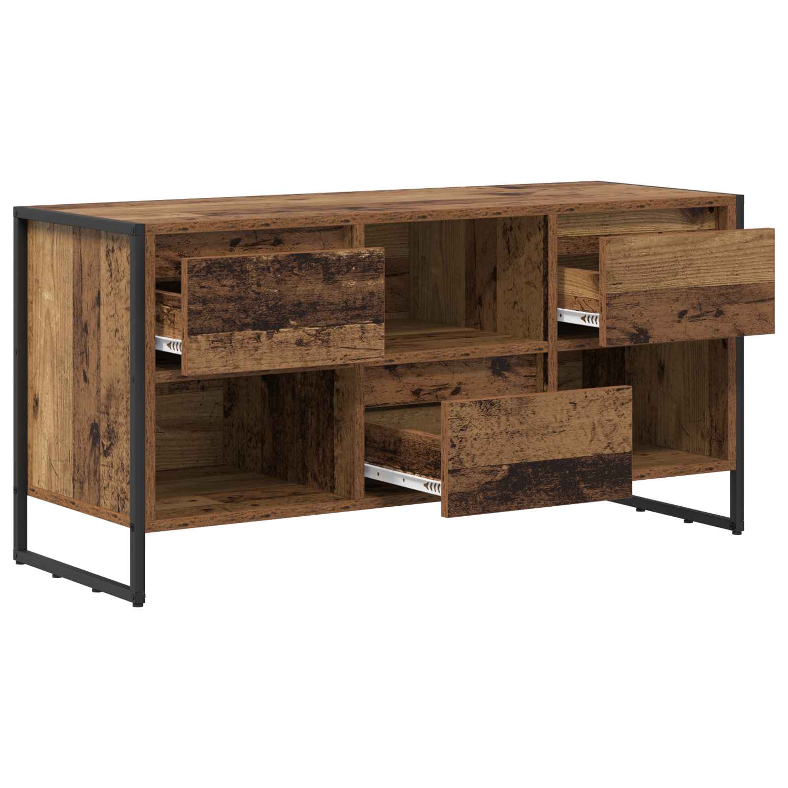 TV ormar Staro drvo 100 x 36 x 49,5 cm Konstruirano drvo
