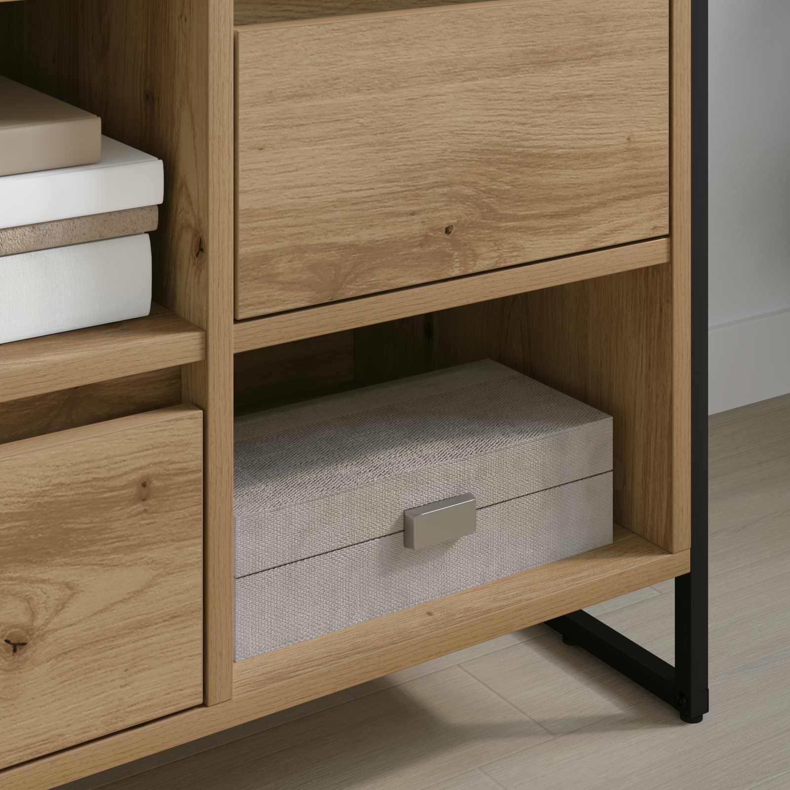 TV ormar s ladicama Umjetnička hrastovina 100 x 36 x 49,5 cm