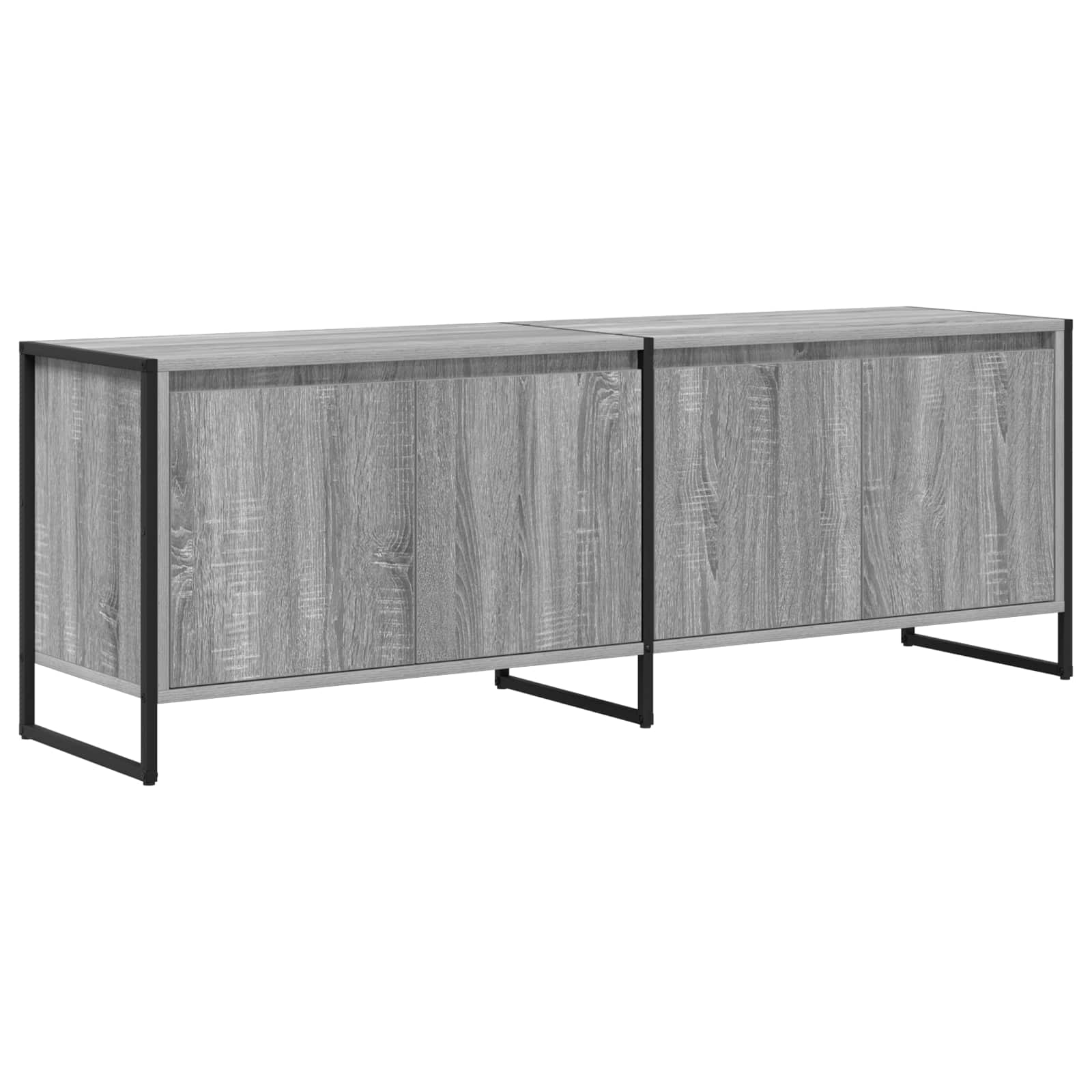 TV ormar Siva Sonoma 140 x 36 x 49.5 cm Konstruirano drvo