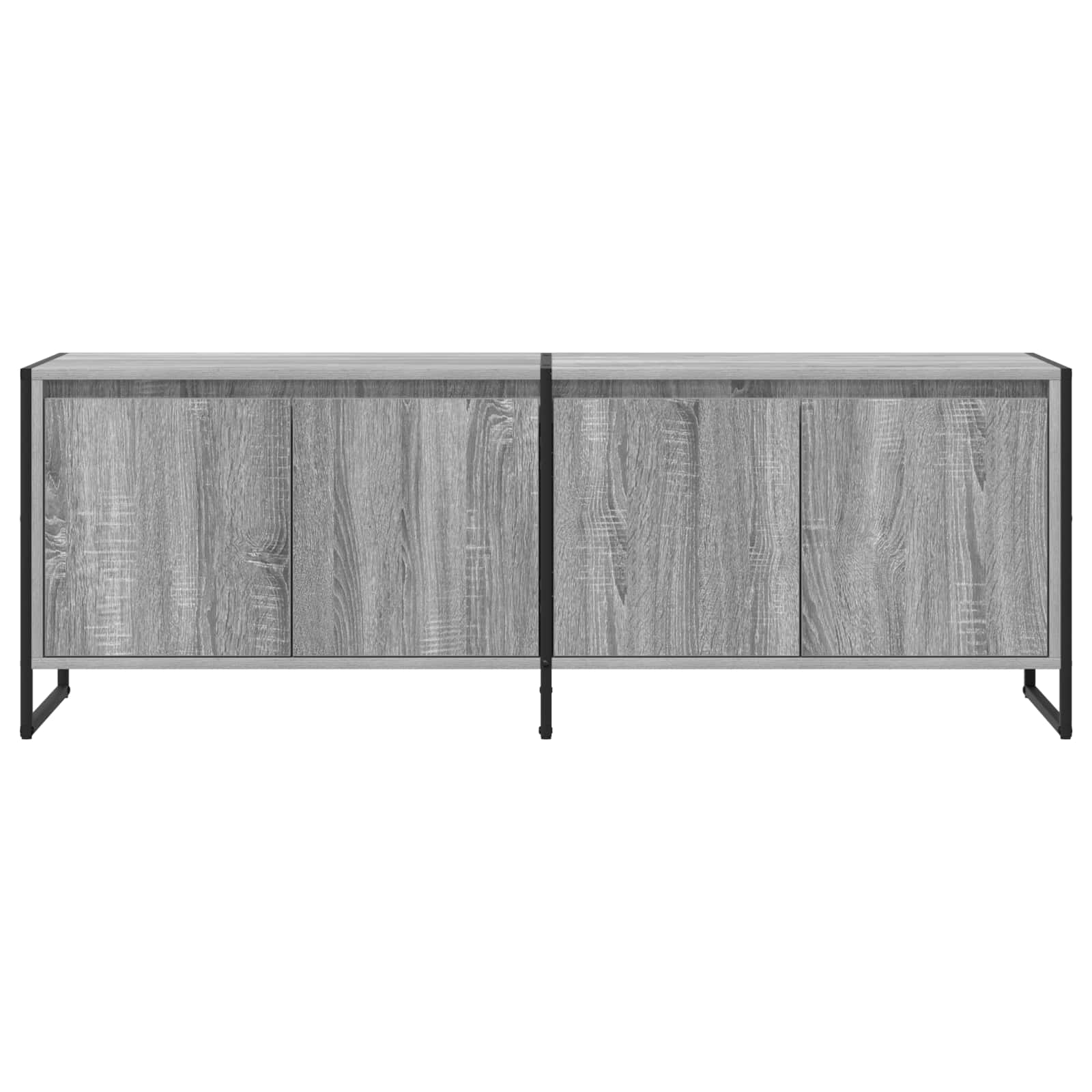 TV ormar Siva Sonoma 140 x 36 x 49.5 cm Konstruirano drvo