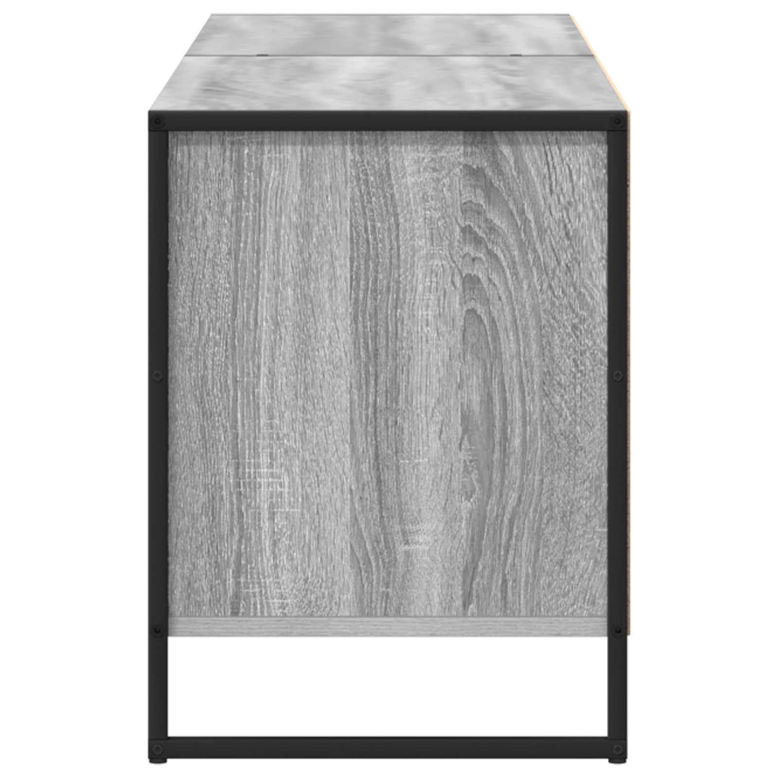 TV ormar Siva Sonoma 140 x 36 x 49.5 cm Konstruirano drvo