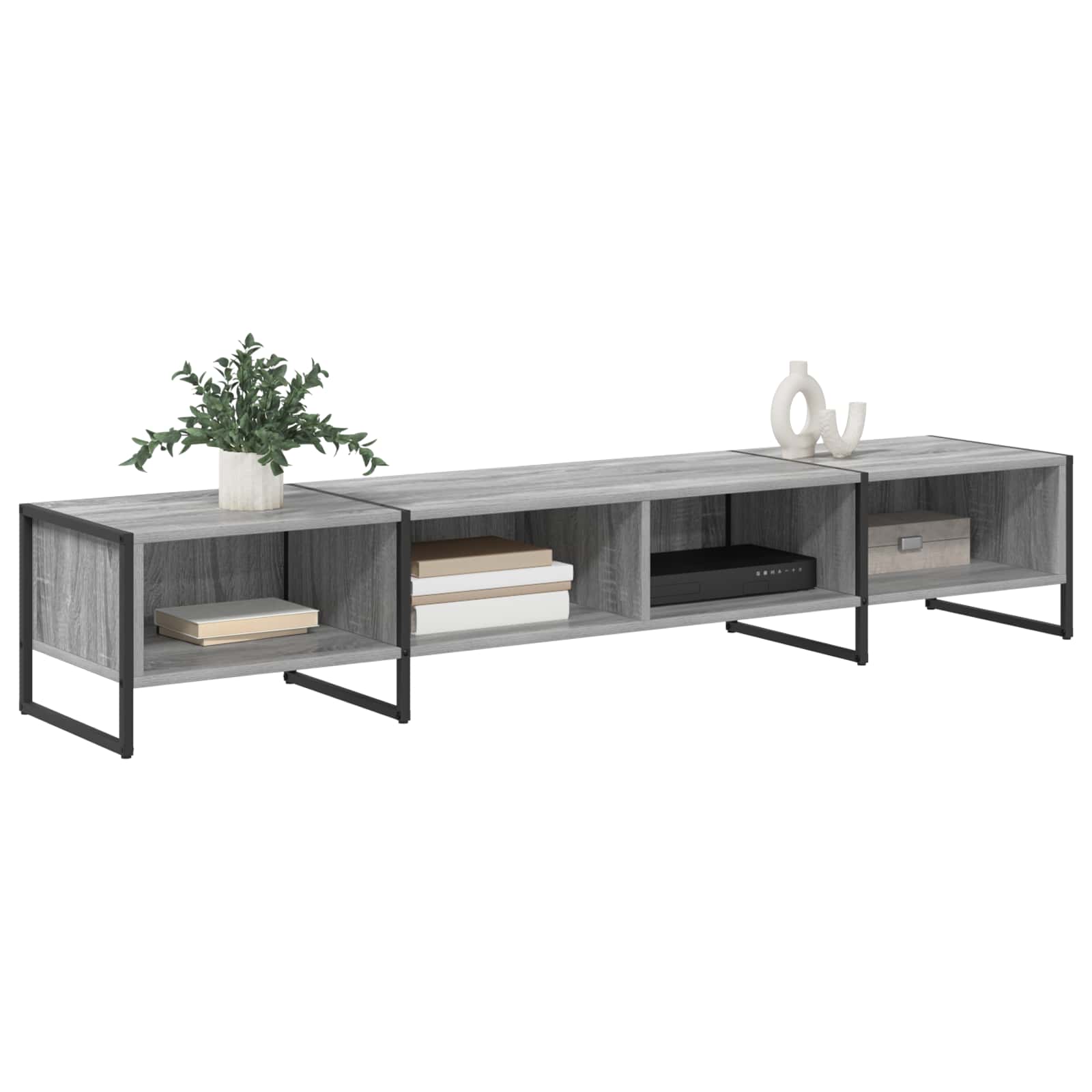 TV ormar Siva Sonoma 170.5 x 36 x 30.5 cm Konstruirano drvo