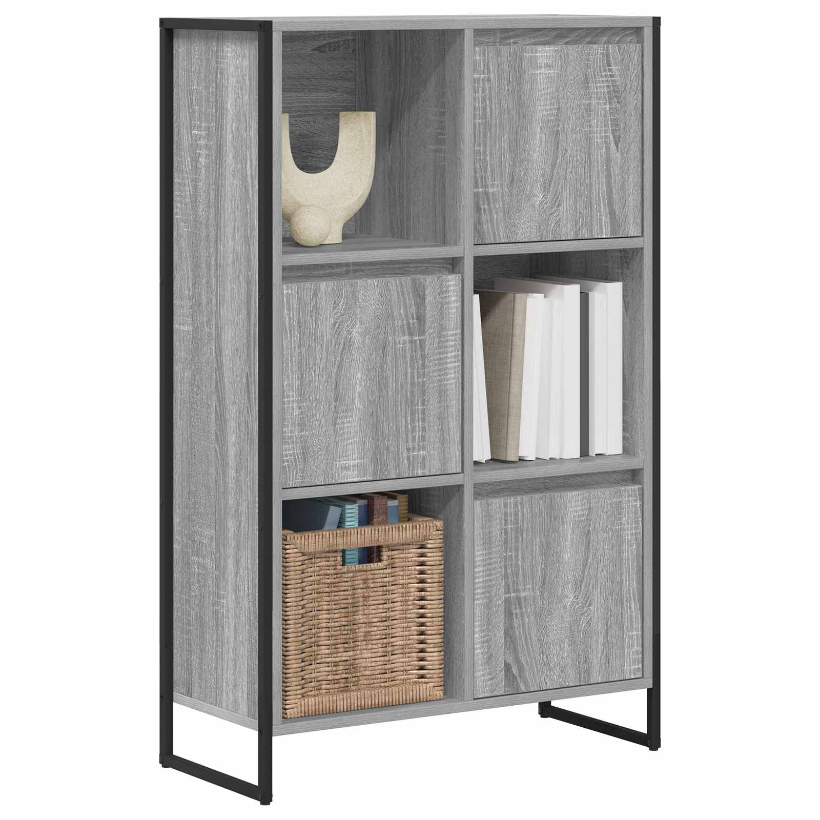 Ormarić za knjige Siva Sonoma 68 x 30 x 108.5 cm