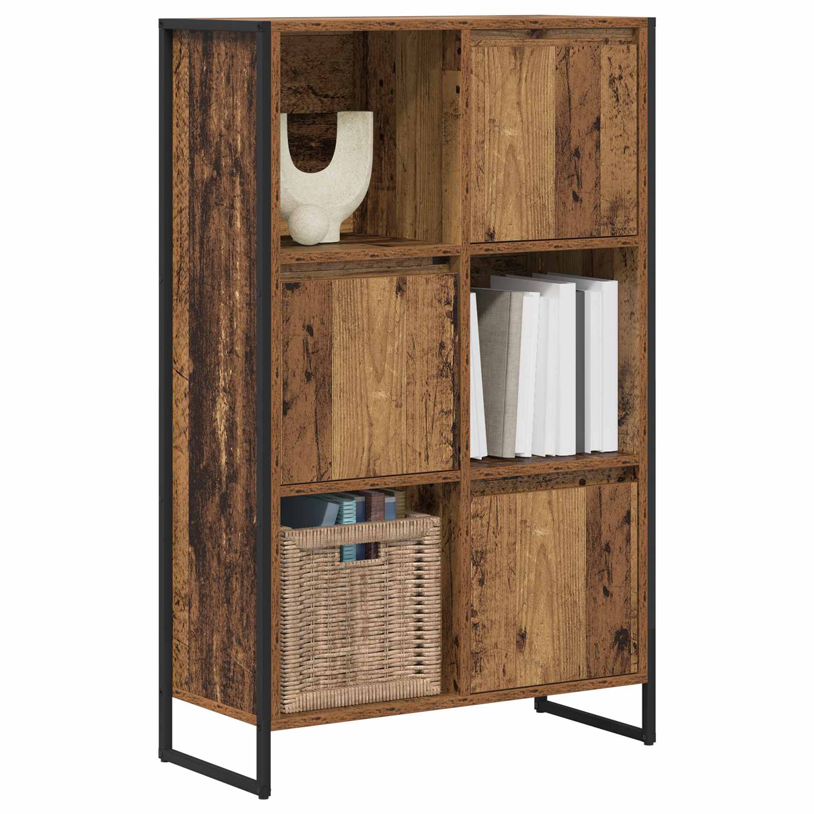 Ormarić za knjige Staro drvo 68 x 30 x 108.5 cm
