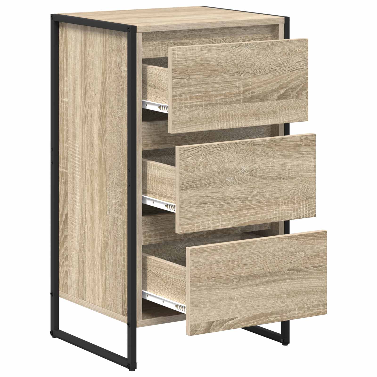 Kreveta s ladicama Sonoma 42 x 36 x 75.5 cm Konstruirano drvo