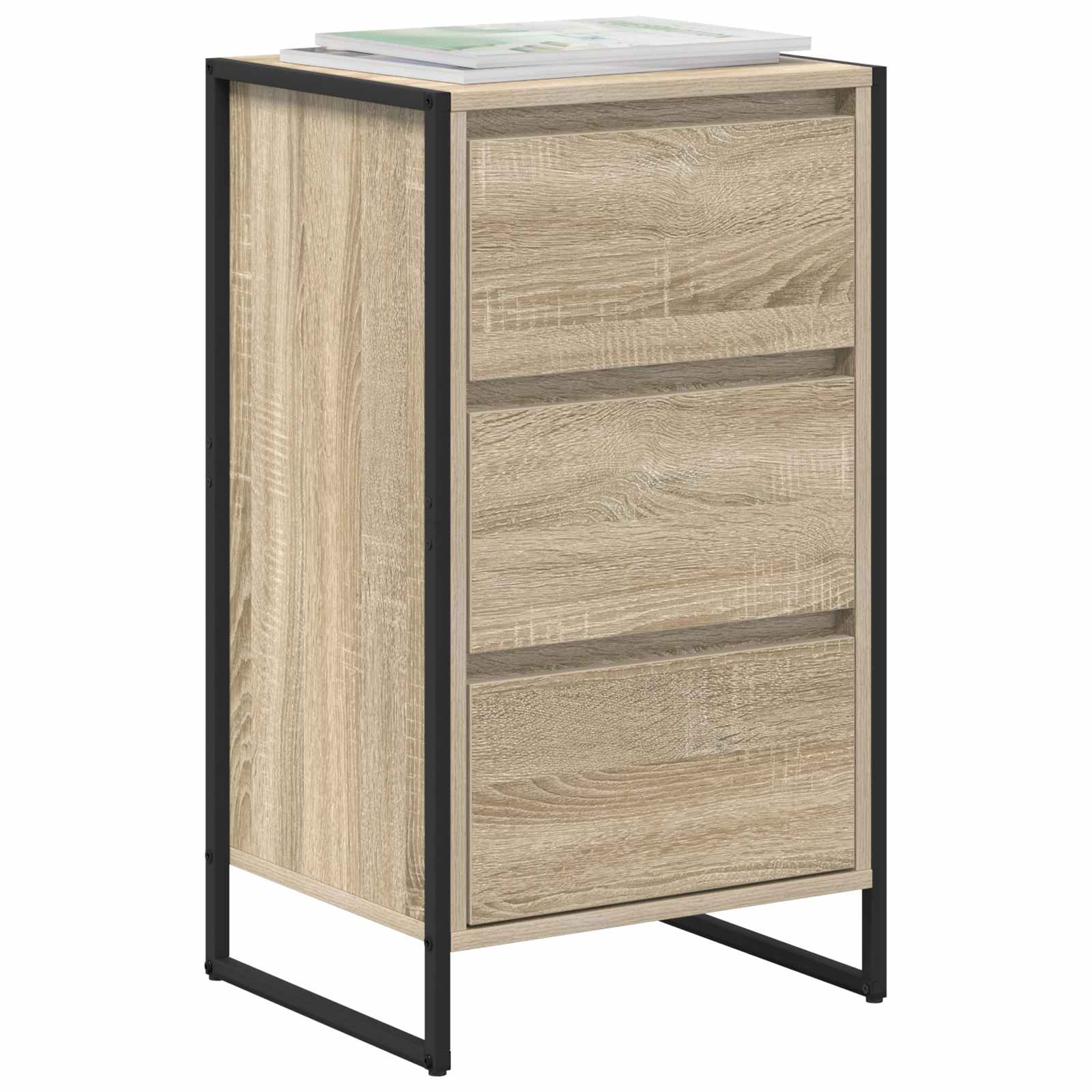 Kreveta s ladicama Sonoma 42 x 36 x 75.5 cm Konstruirano drvo