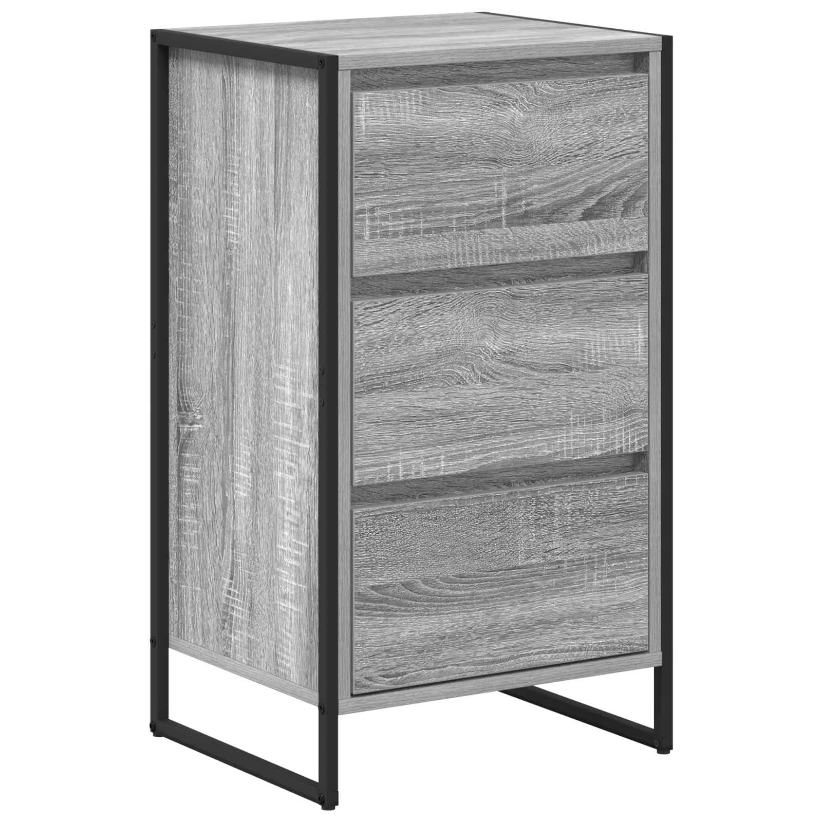 Kreveta Siva Sonoma 42 x 36 x 75.5 cm Konstruirano drvo