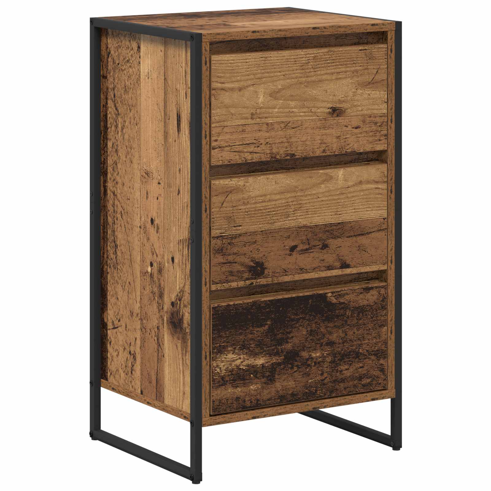 Kreveta Staro drvo 42 x 36 x 75.5 cm Konstruirano drvo
