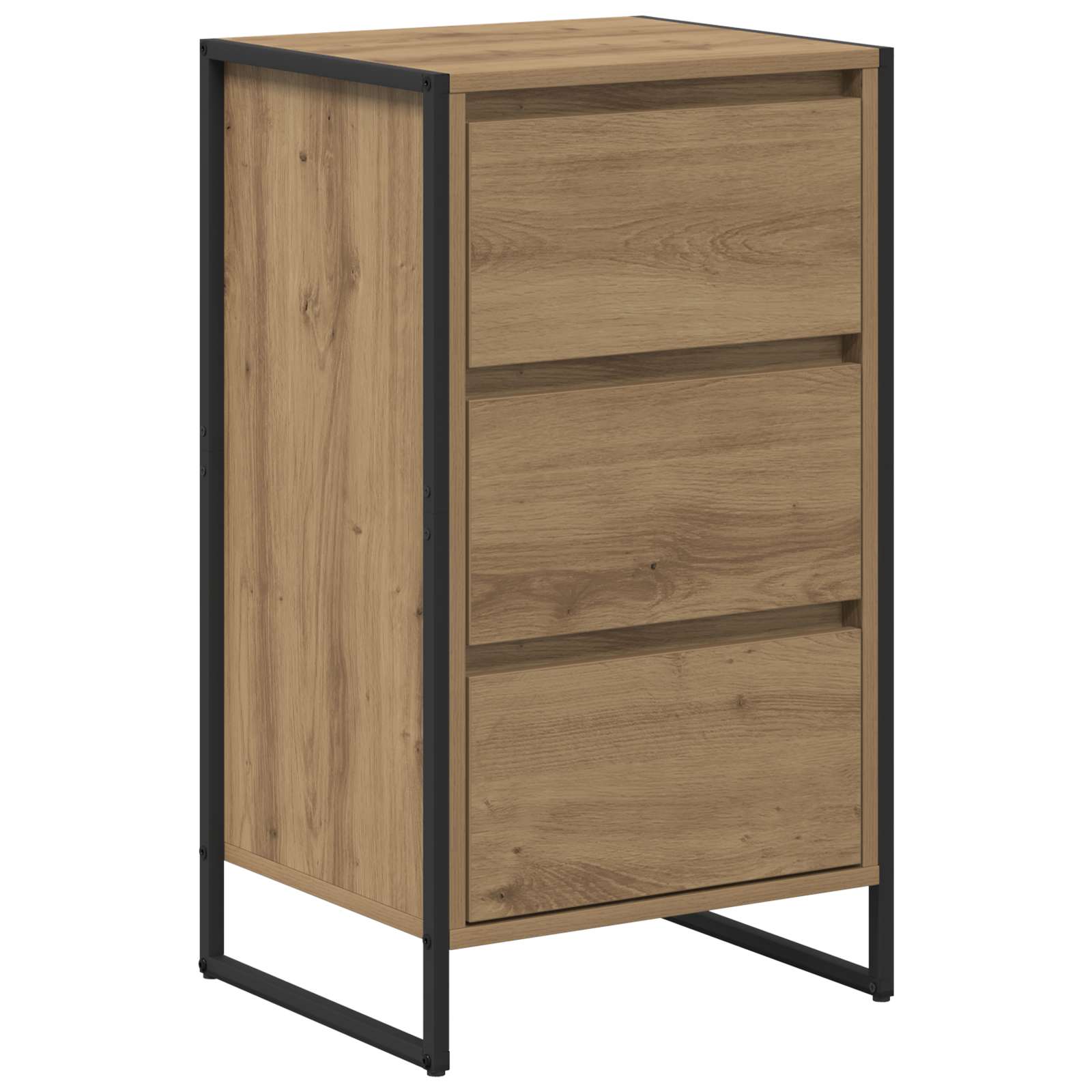 Kreveta s ladicama Umjetnička hrastovina 42 x 36 x 75.5 cm
