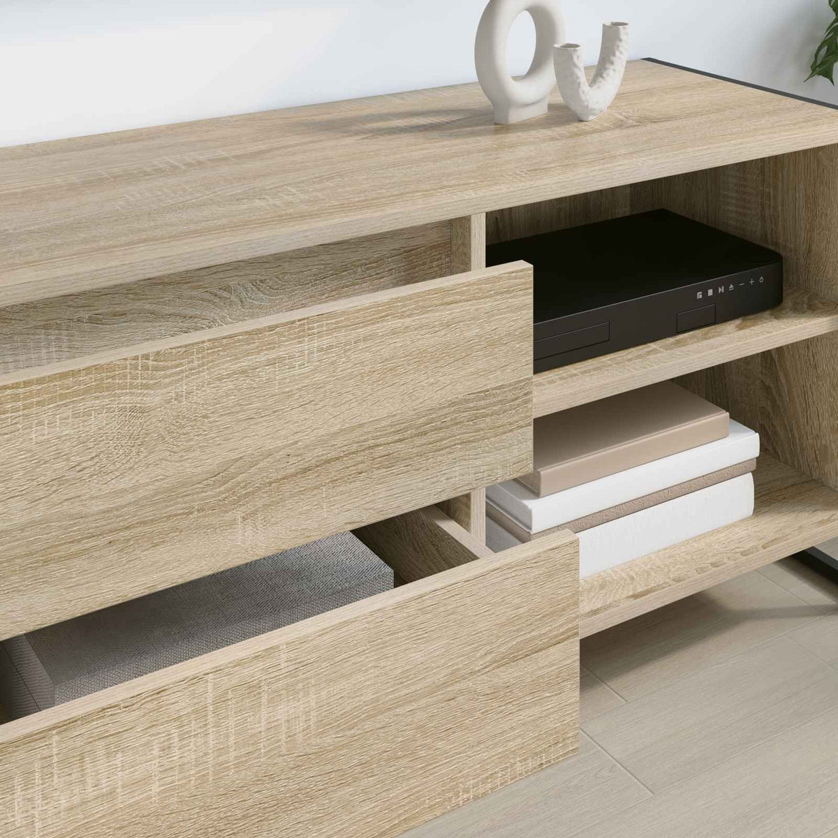 TV ormar s ladicama Sonoma 100 x 36 x 49,5 cm Konstruirano drvo