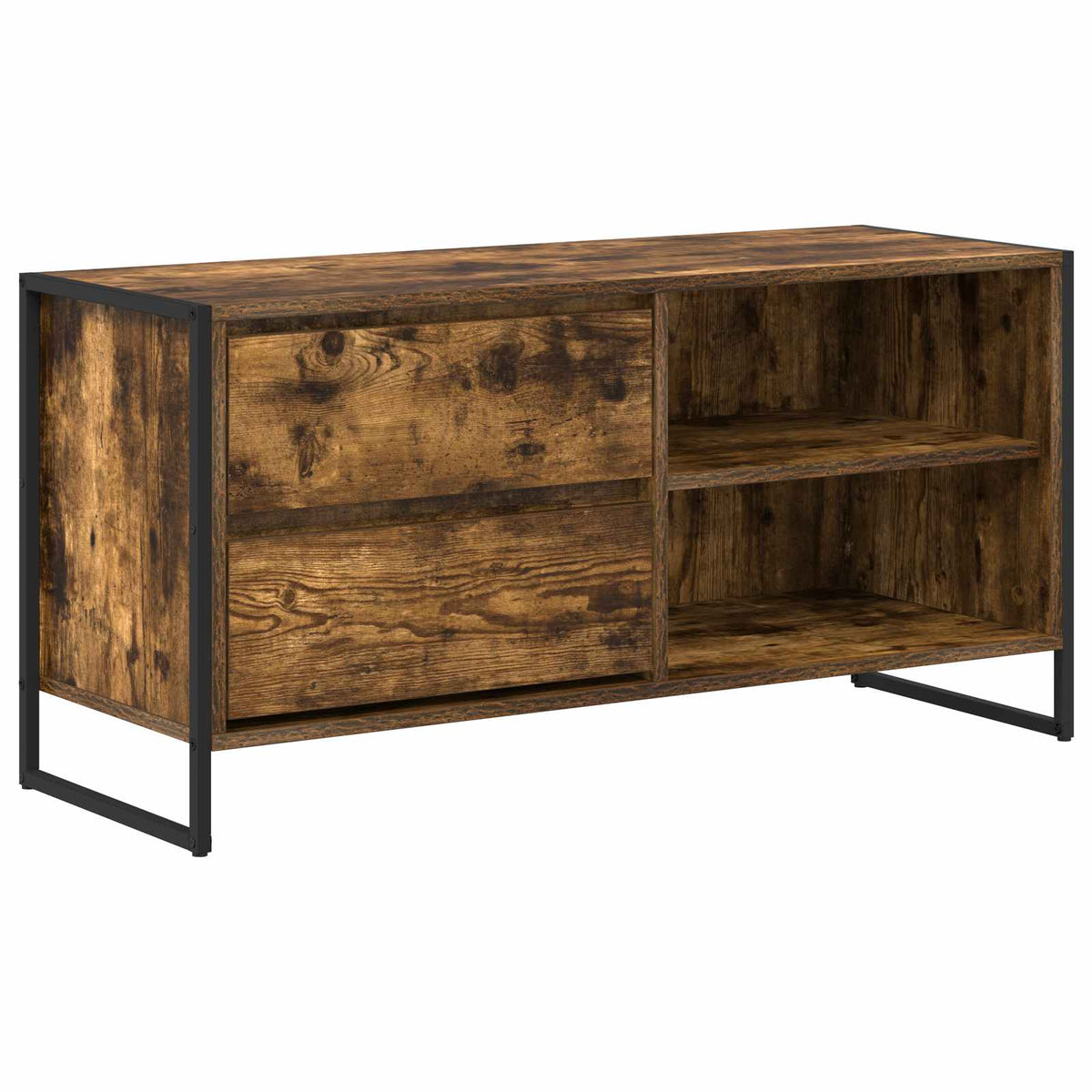 TV ormar Dimni hrast 100 x 36 x 49,5 cm Konstruirano drvo