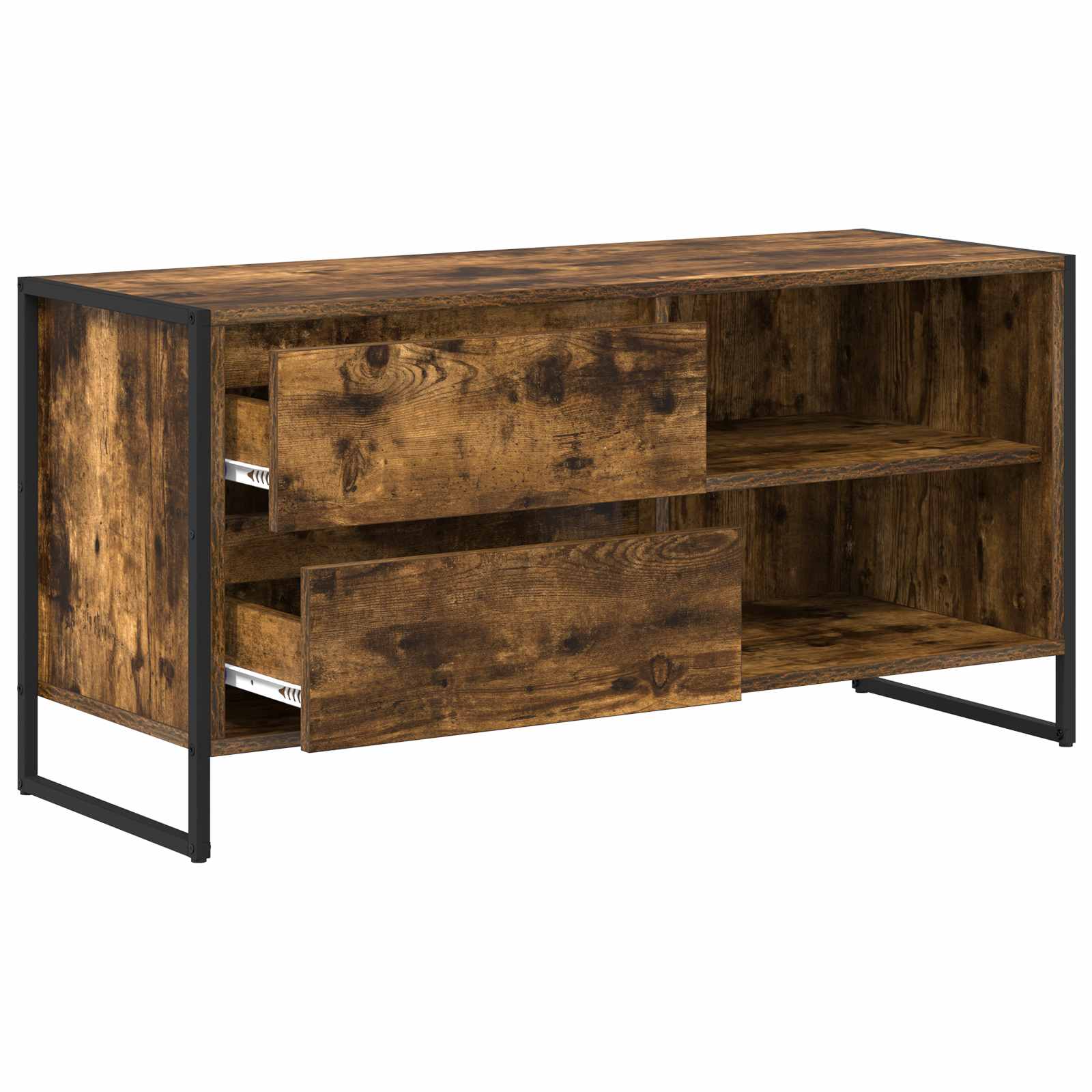 TV ormar Dimni hrast 100 x 36 x 49,5 cm Konstruirano drvo
