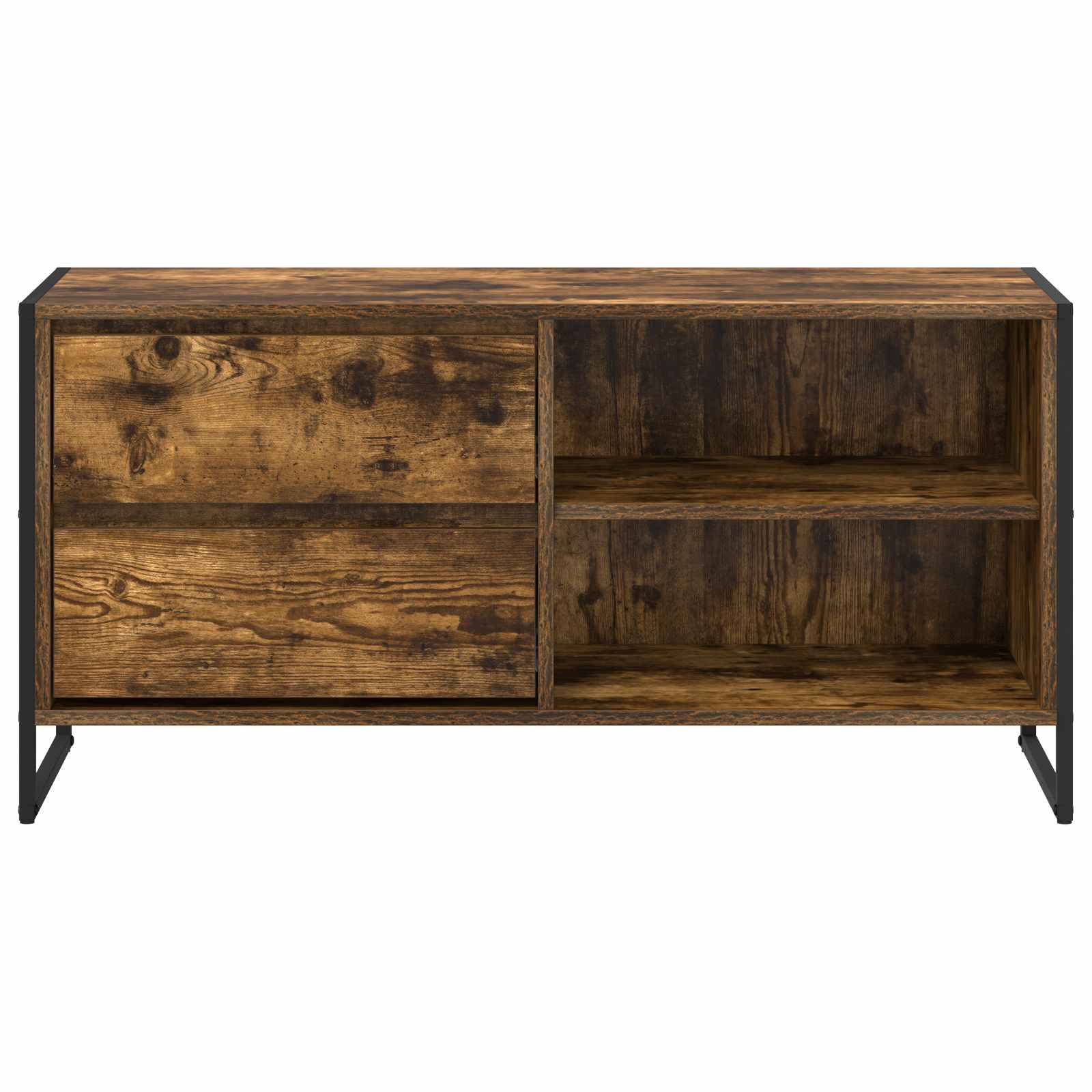 TV ormar Dimni hrast 100 x 36 x 49,5 cm Konstruirano drvo