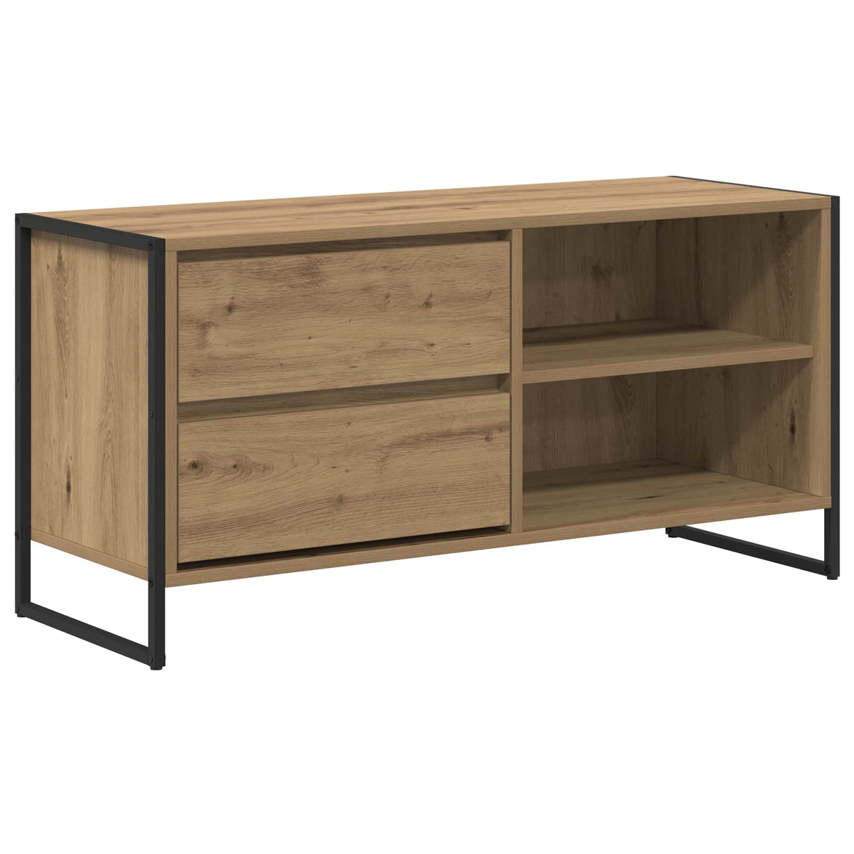 TV ormar s ladicama Umjetnička hrastovina 100 x 36 x 49,5 cm