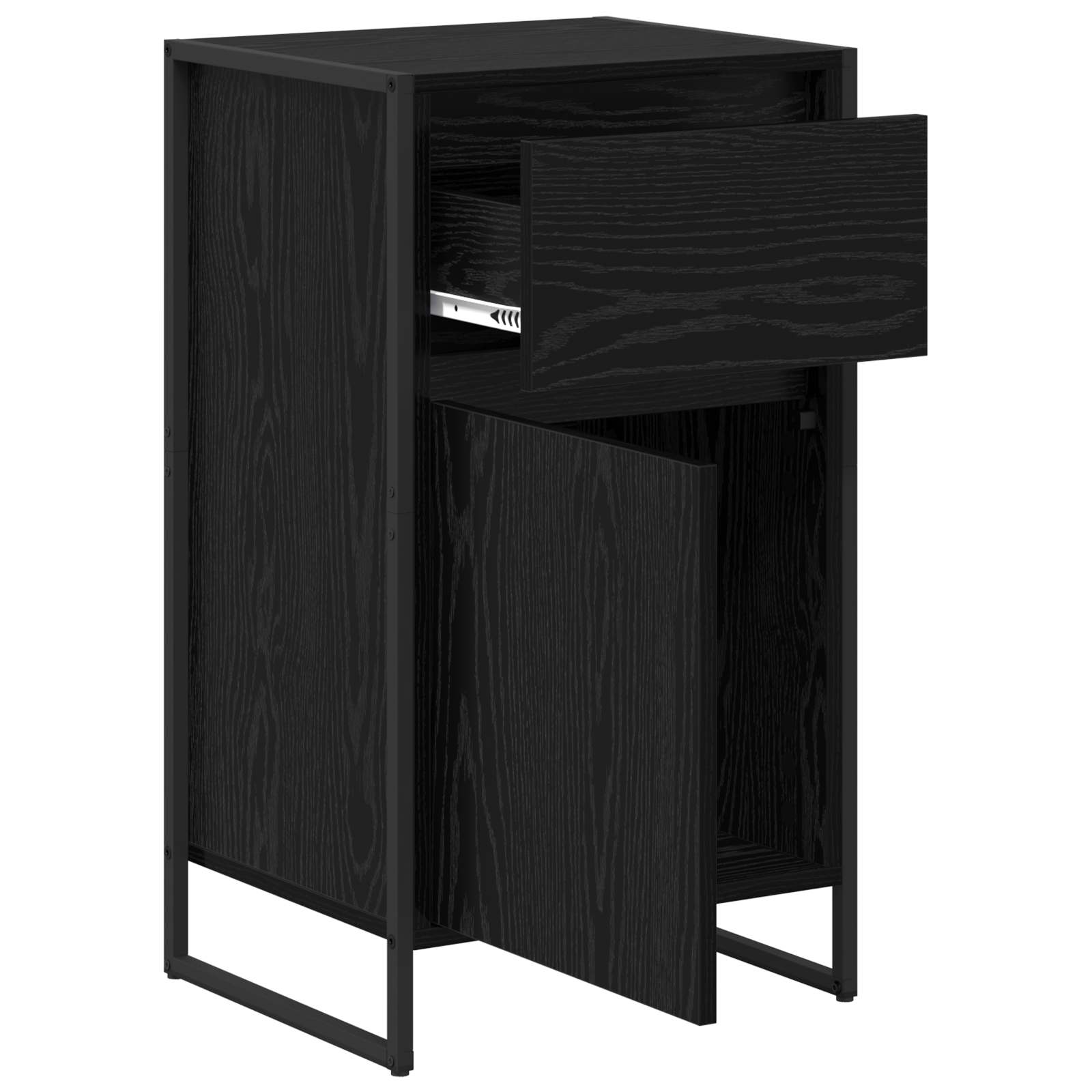 Kreveta Crni hrast 43 x 36 x 75,5 cm Konstruirano drvo