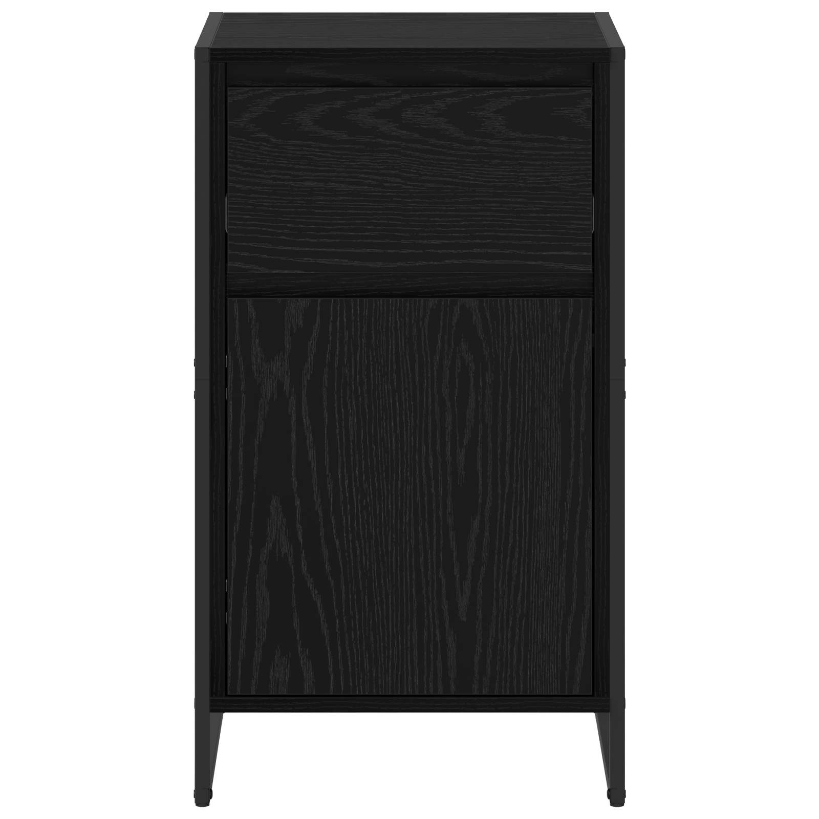 Kreveta Crni hrast 43 x 36 x 75,5 cm Konstruirano drvo
