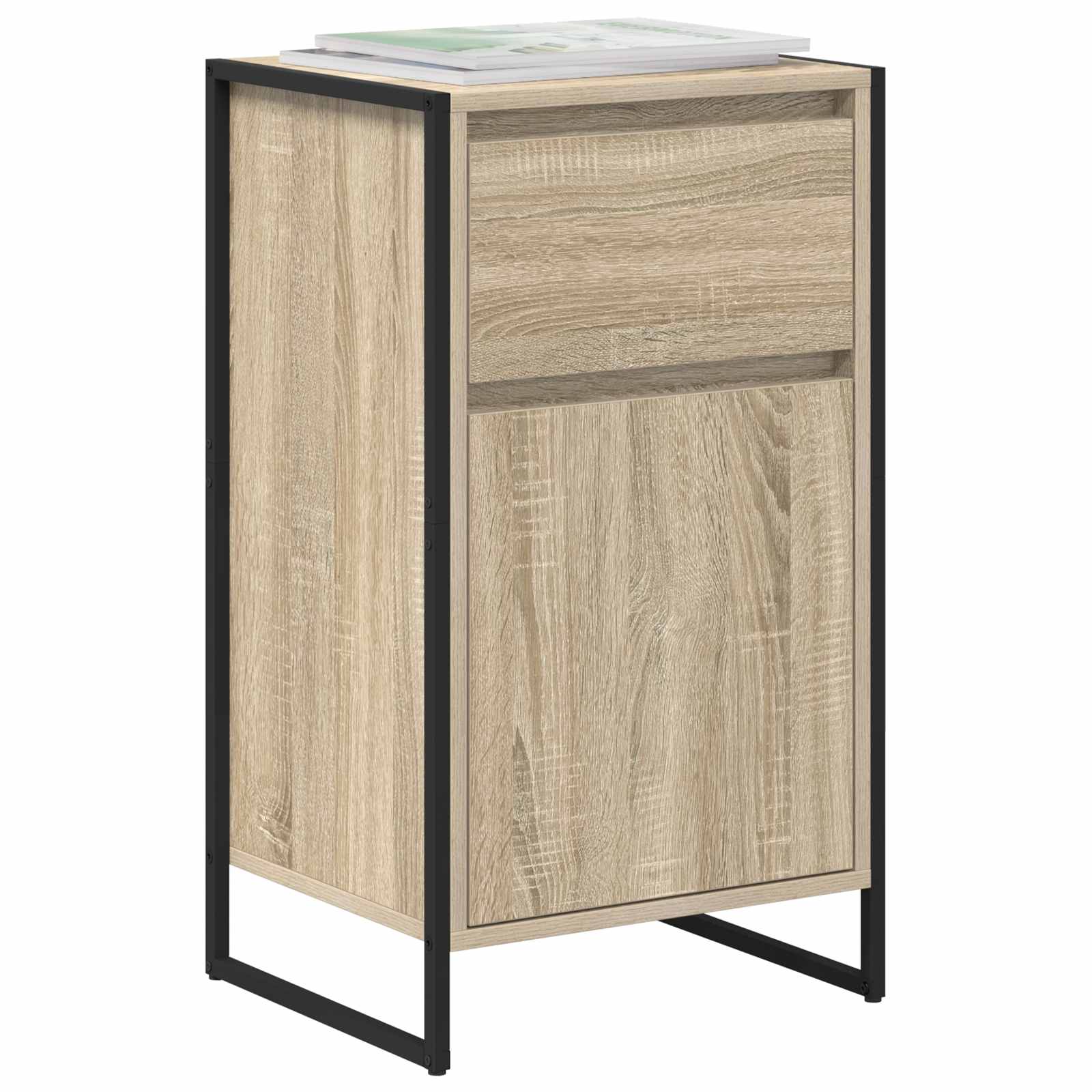 Kreveta s ladicama Sonoma 43 x 36 x 75,5 cm Konstruirano drvo
