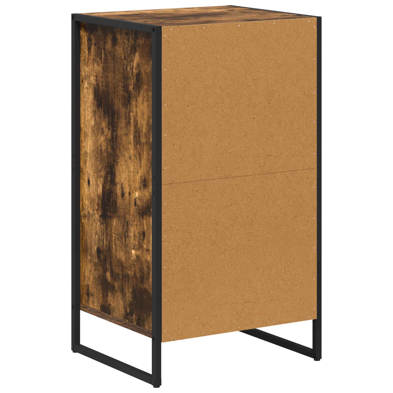Kreveta Dimni hrast 43 x 36 x 75,5 cm Konstruirano drvo