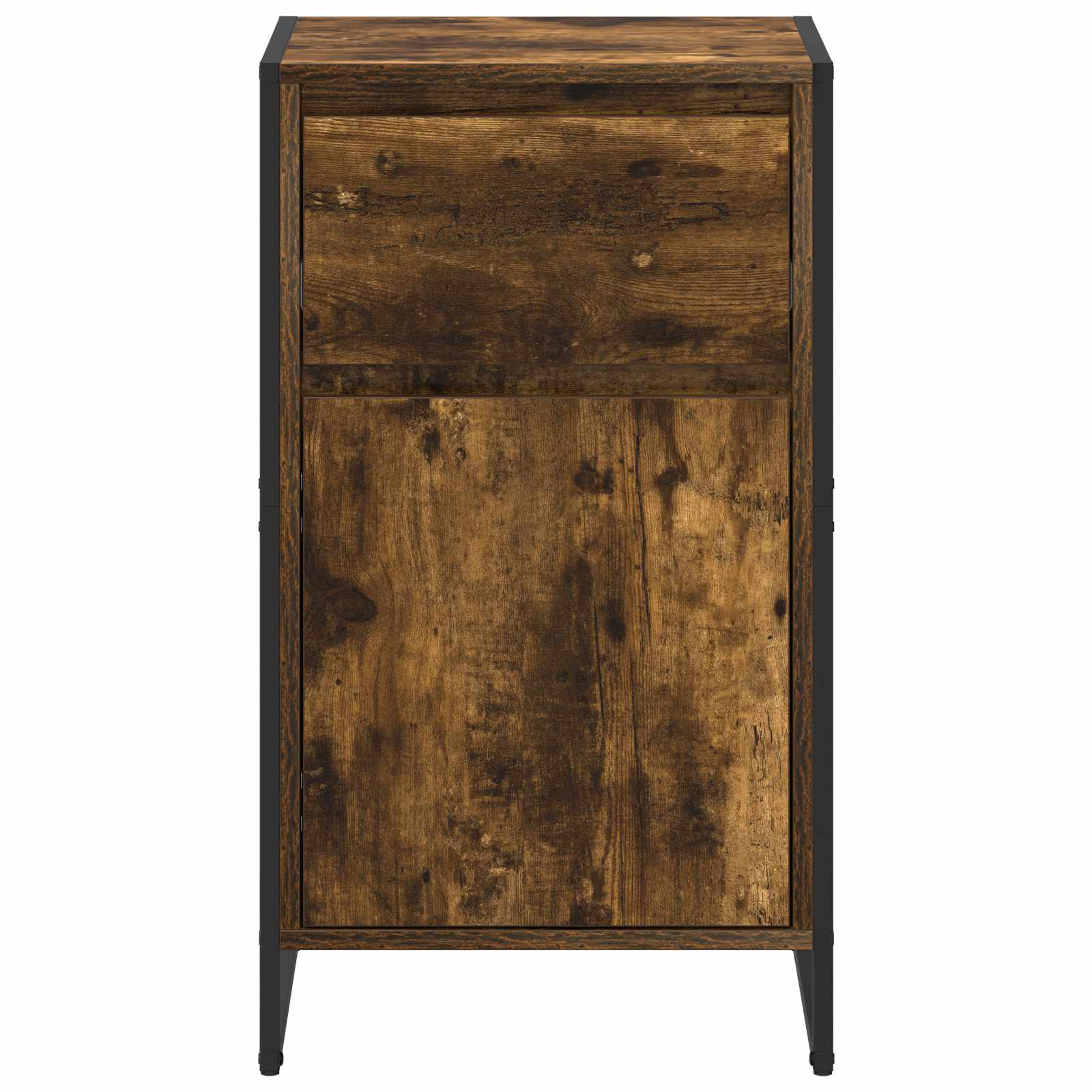 Kreveta Dimni hrast 43 x 36 x 75,5 cm Konstruirano drvo