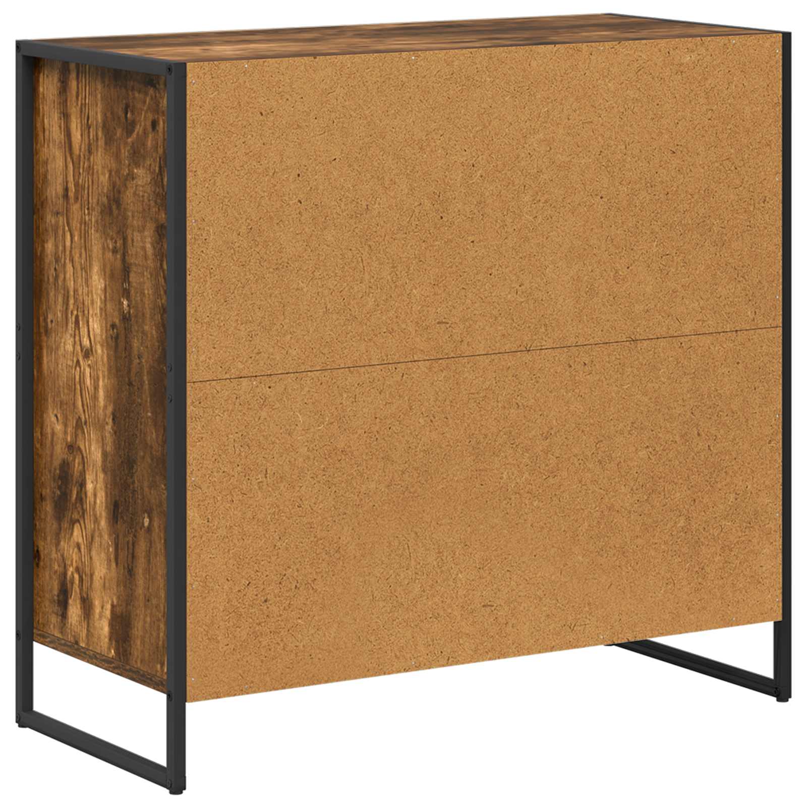 Kreveta Dimni hrast 79 x 36 x 75.5 cm Konstruirano drvo