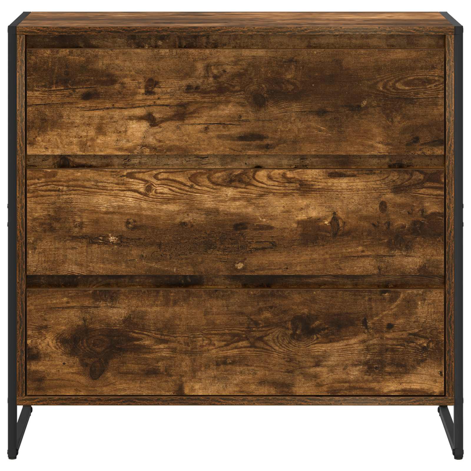 Kreveta Dimni hrast 79 x 36 x 75.5 cm Konstruirano drvo