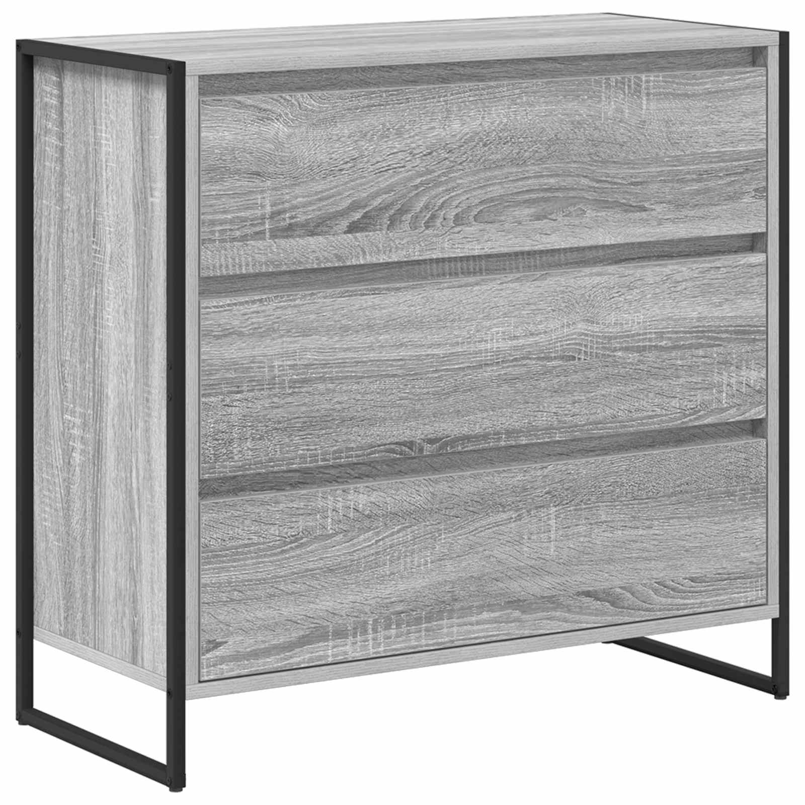 Kreveta Siva Sonoma 79 x 36 x 75.5 cm Konstruirano drvo