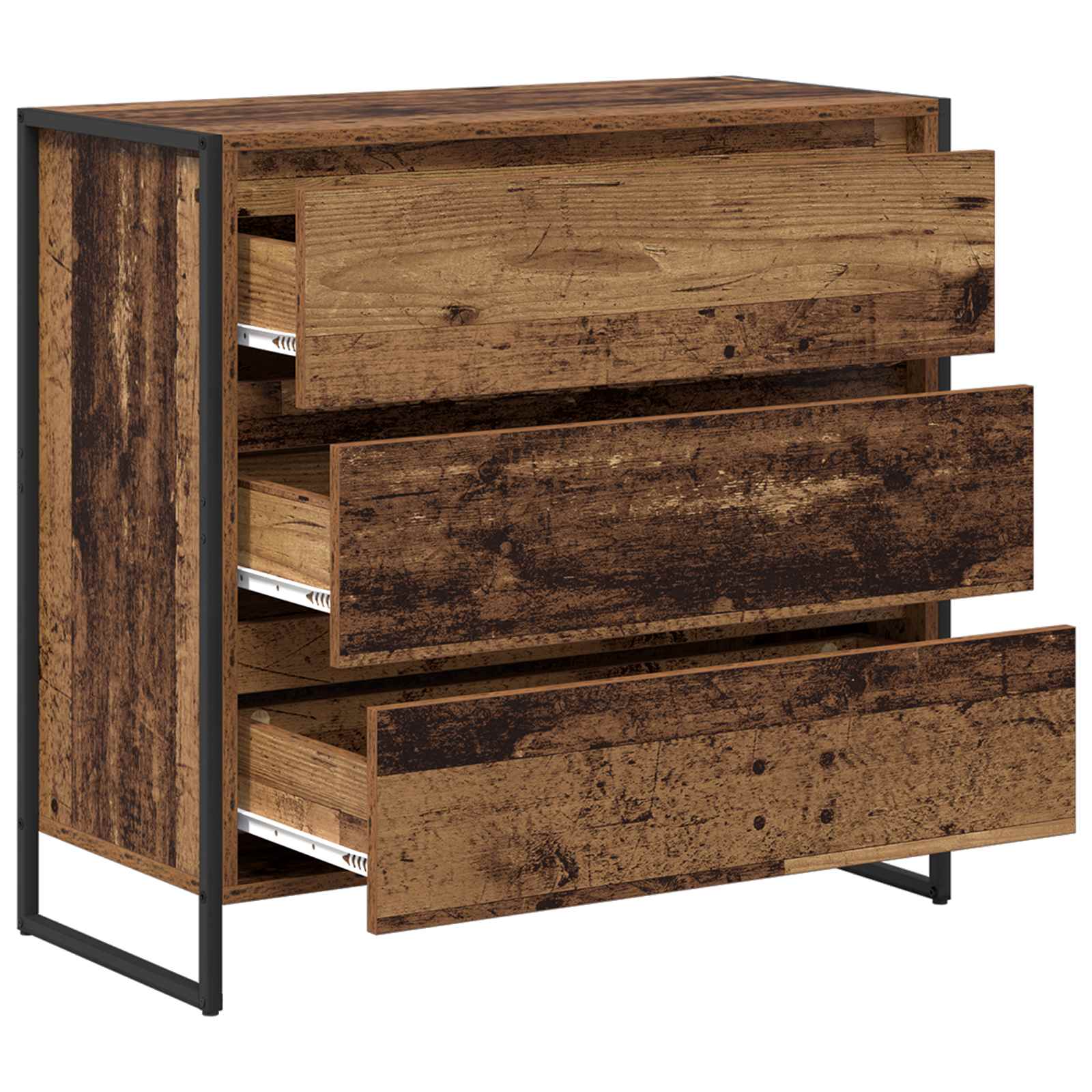 Kreveta Staro drvo 79 x 36 x 75.5 cm Konstruirano drvo