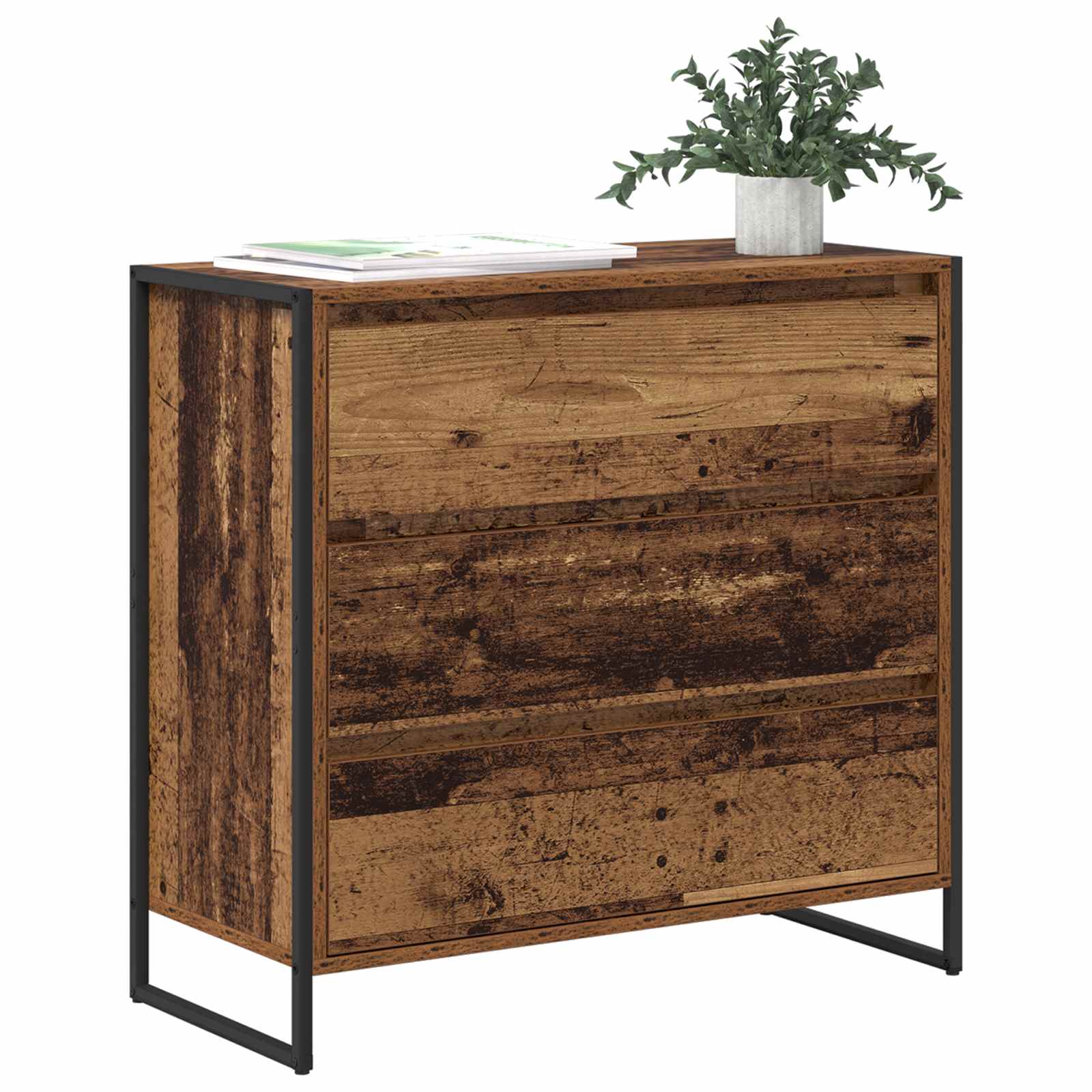 Kreveta Staro drvo 79 x 36 x 75.5 cm Konstruirano drvo