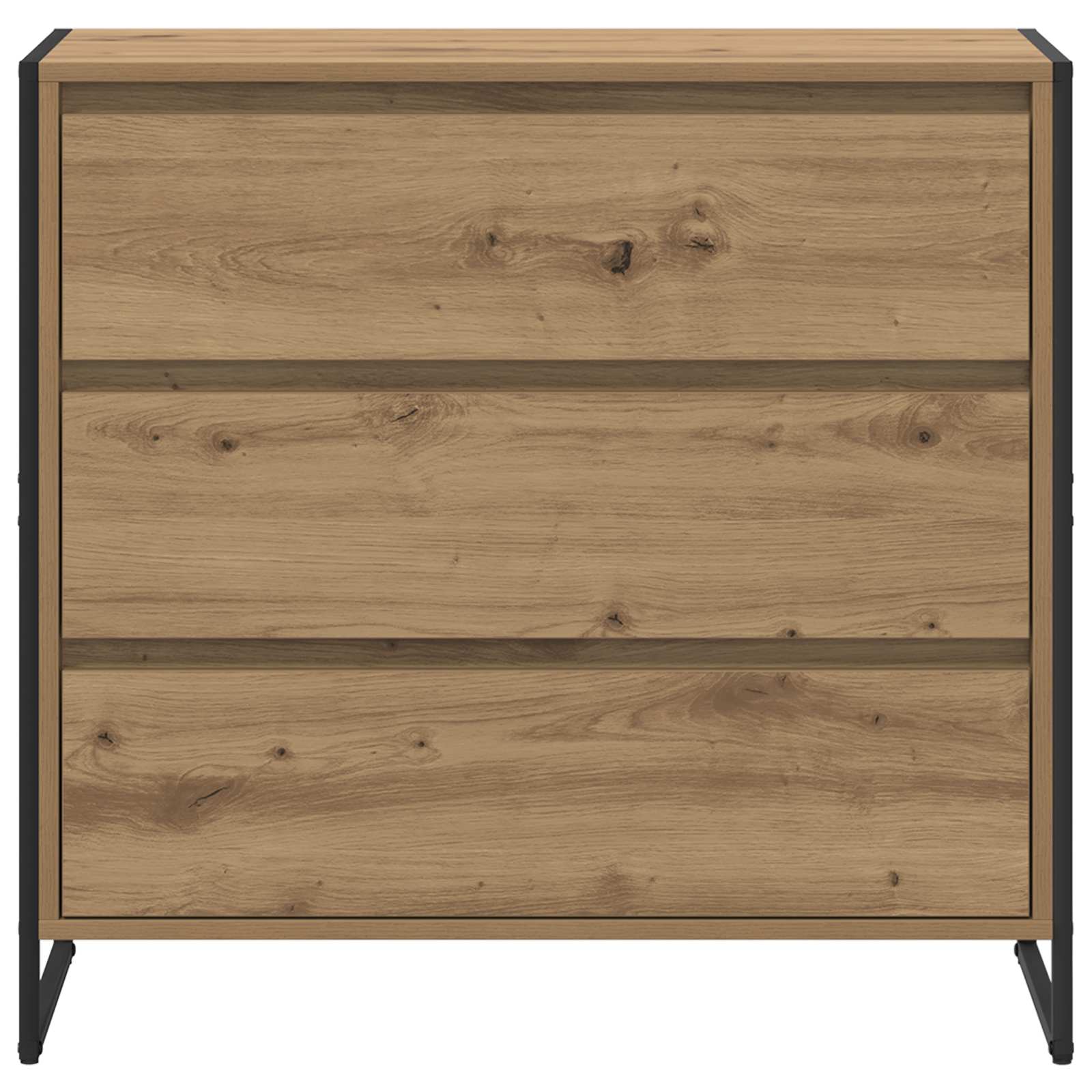Kreveta s ladicama Umjetnička hrastovina 79 x 36 x 75.5 cm