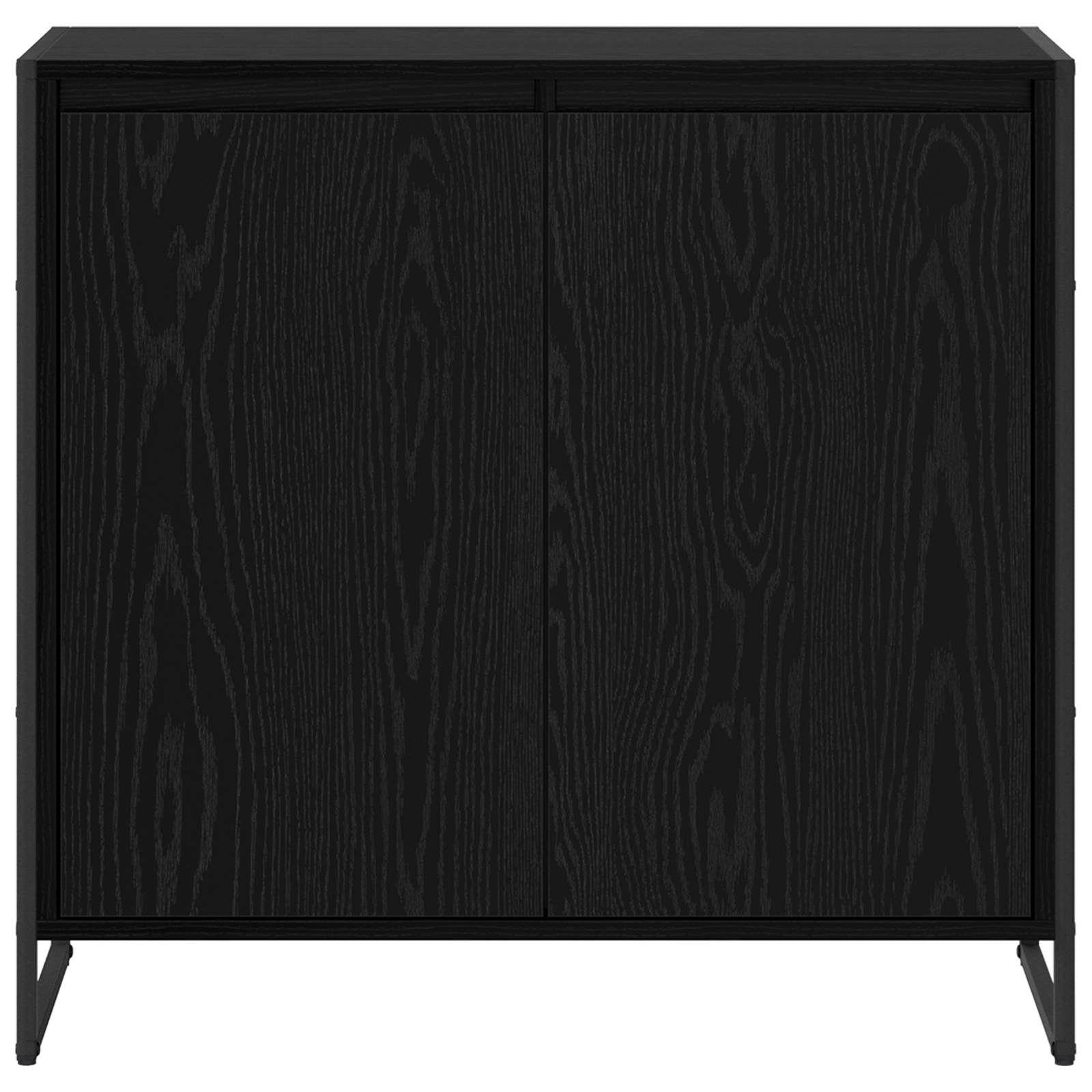 Pomoćni ormarić Crni hrast 79 x 36 x 75 cm Konstruirano drvo