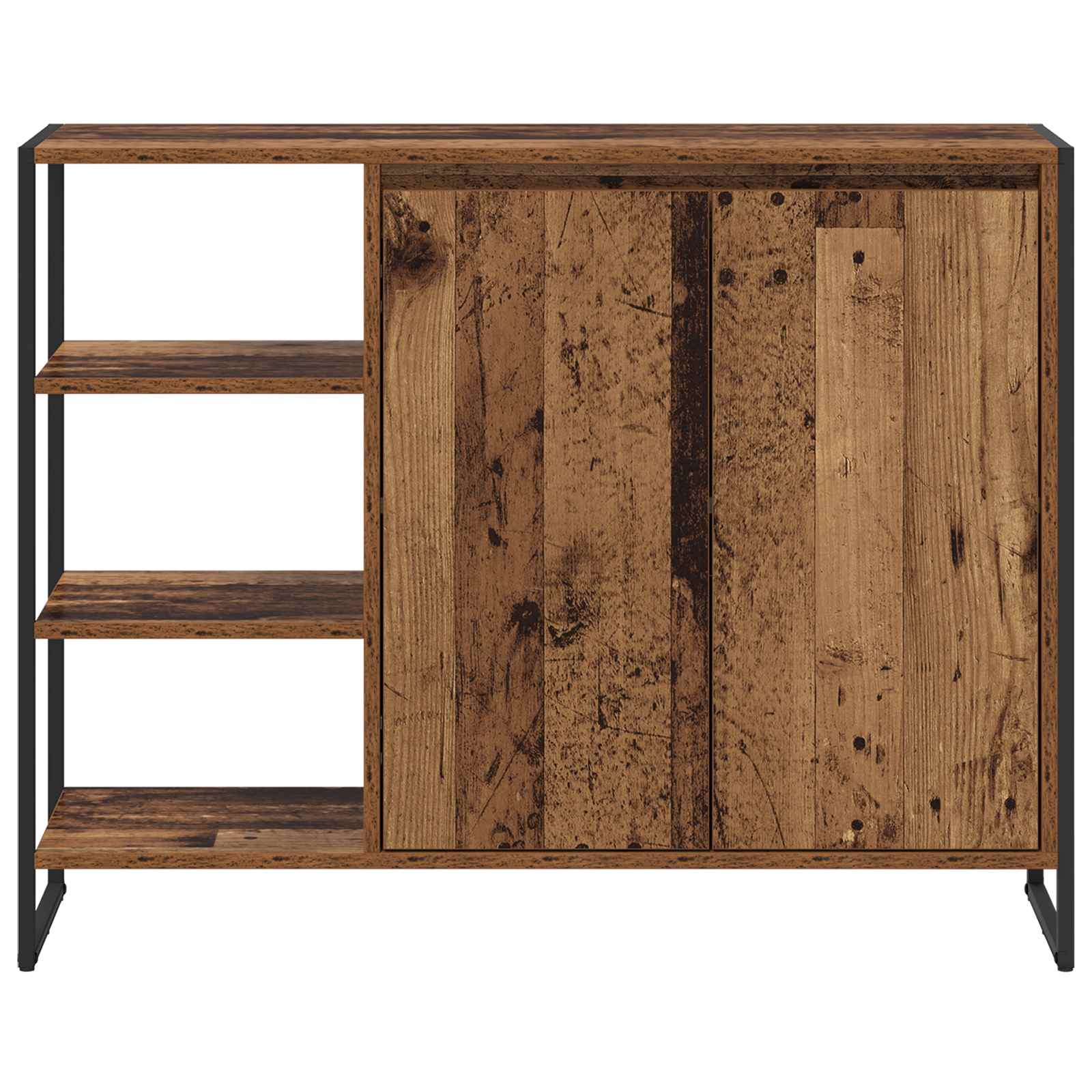 Pomoćni ormarić Staro drvo 96.5 x 30 x 75 cm Konstruirano drvo