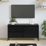 TV ormar Crni hrast 100 x 36 x 49.5 cm Konstruirano drvo