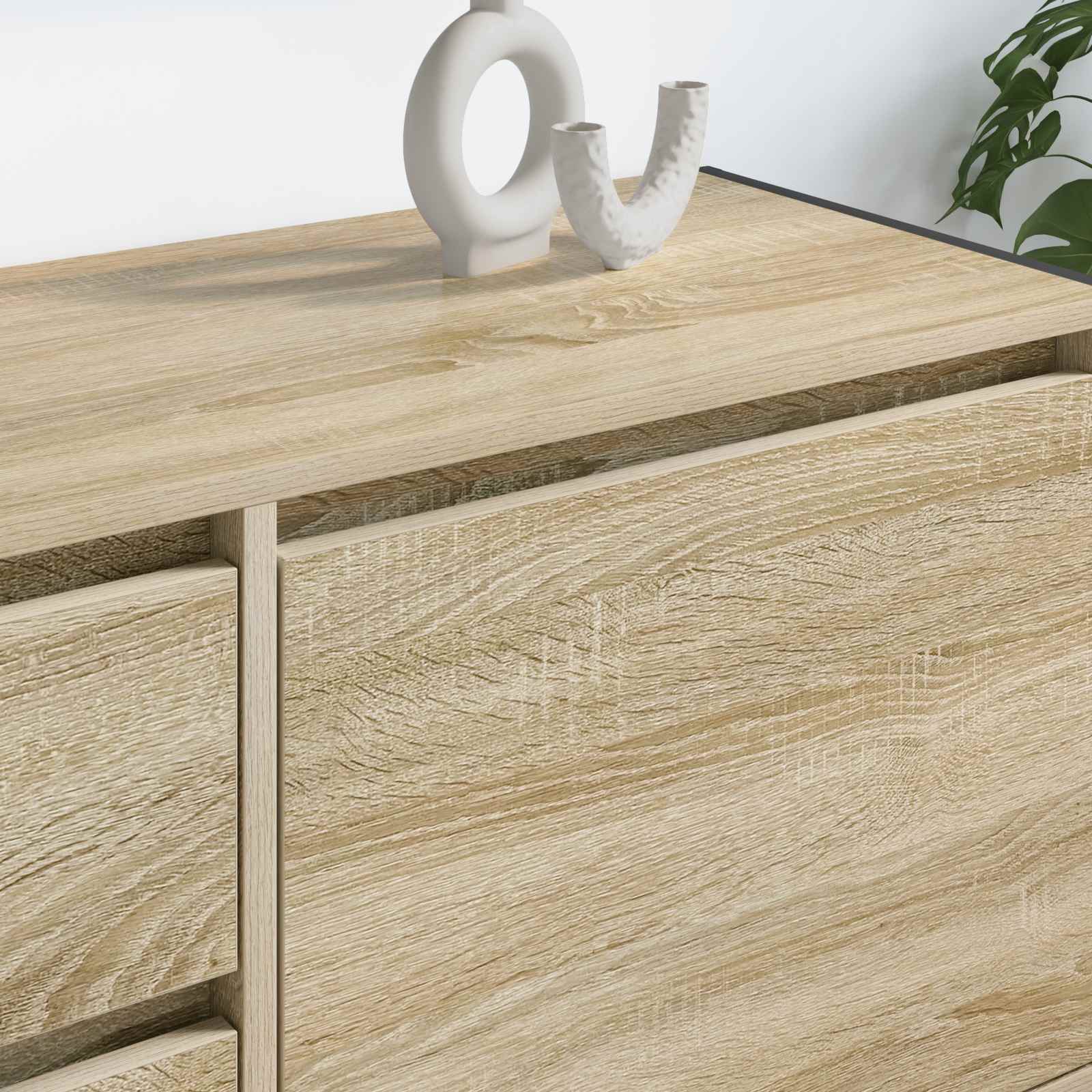 TV ormar s ladicama Sonoma 100 x 36 x 49.5 cm Konstruirano drvo