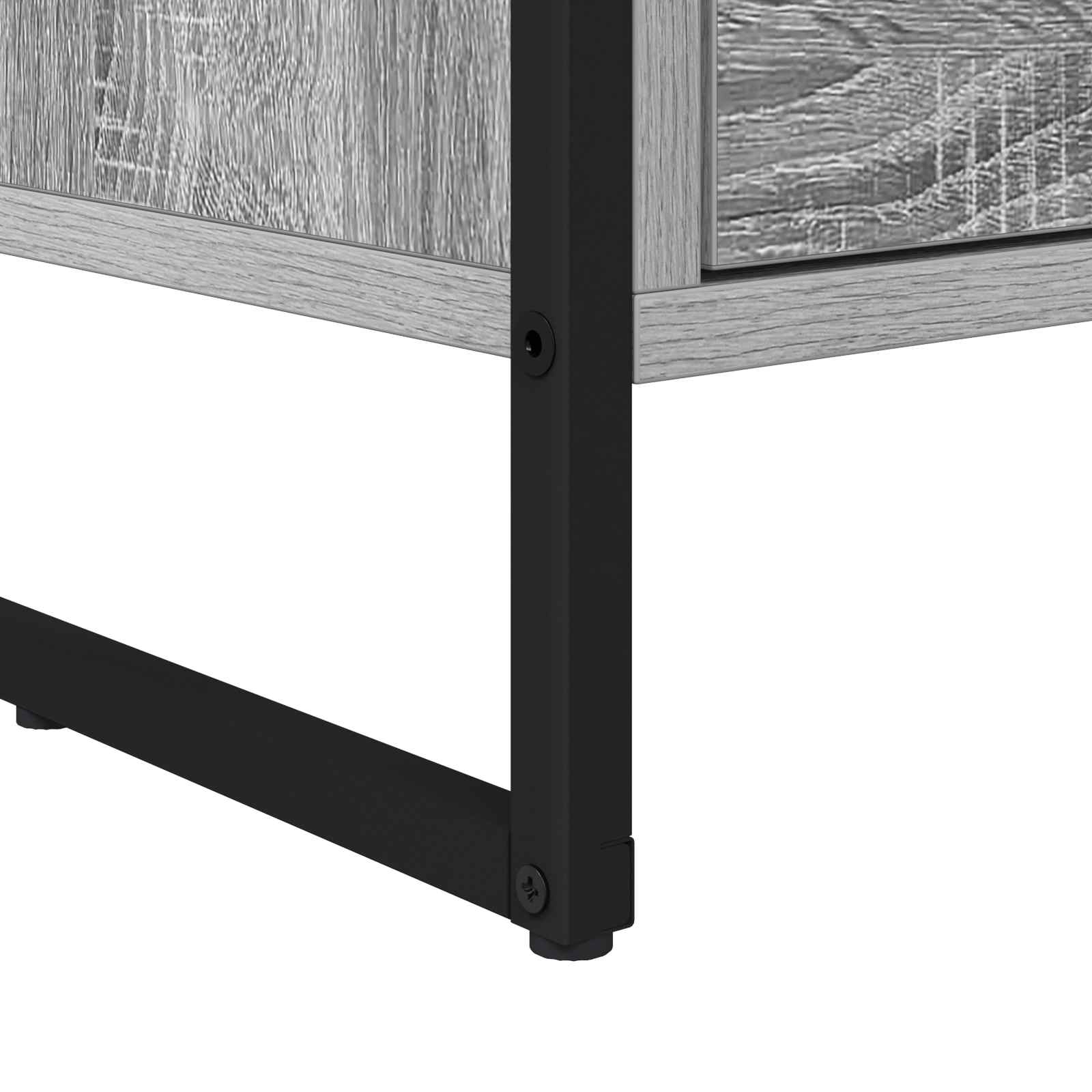 TV ormar Siva Sonoma 100 x 36 x 49.5 cm Konstruirano drvo