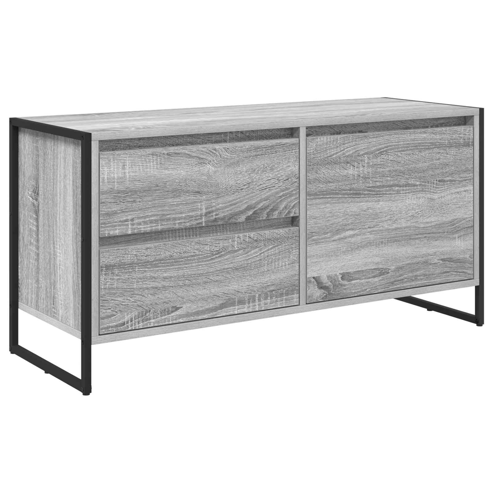 TV ormar Siva Sonoma 100 x 36 x 49.5 cm Konstruirano drvo
