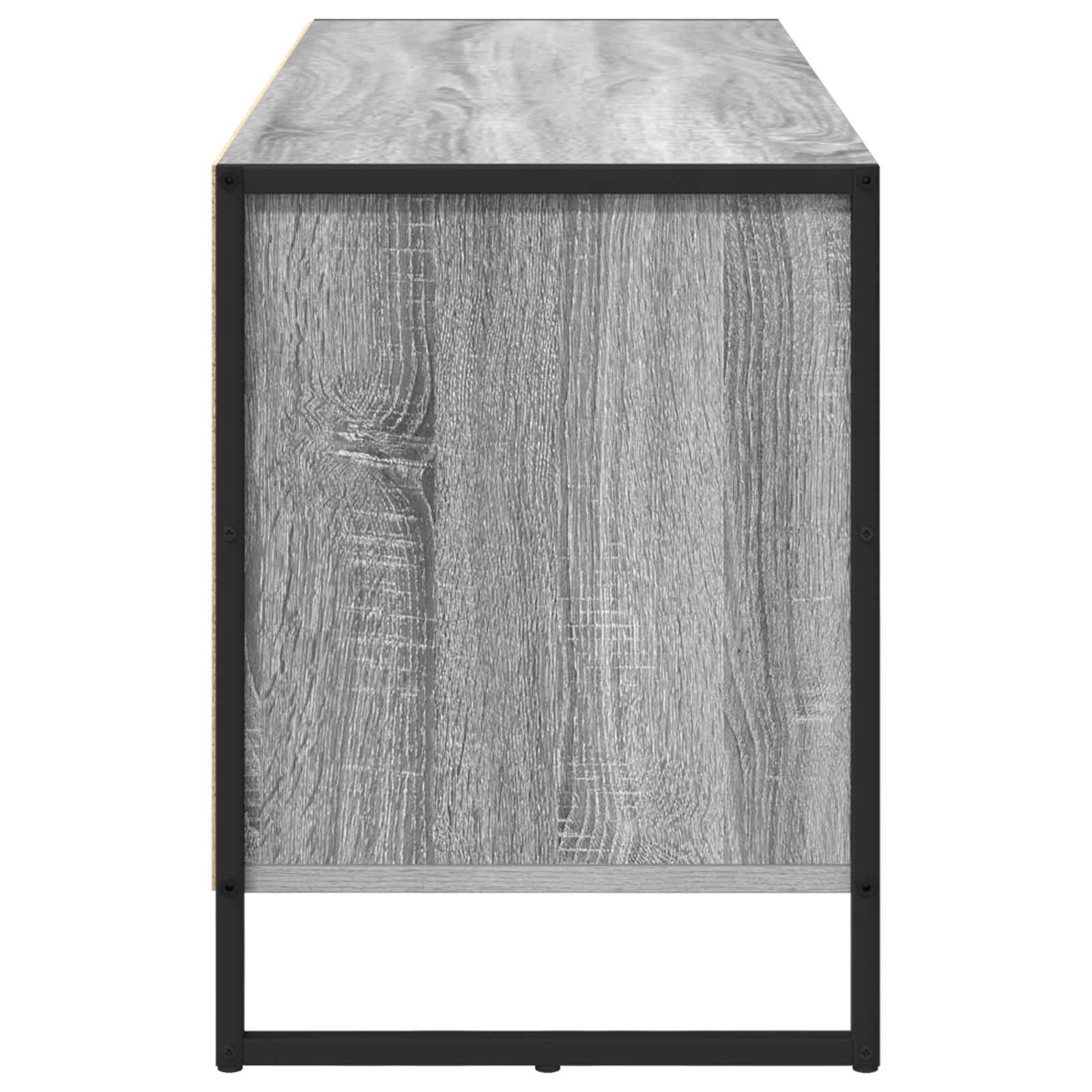 TV ormar Siva Sonoma 100 x 36 x 49.5 cm Konstruirano drvo