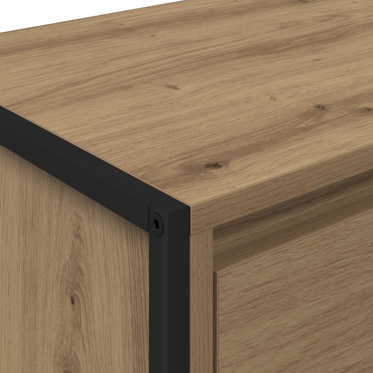 TV ormar s ladicama Umjetnička hrastovina 100 x 36 x 49.5 cm