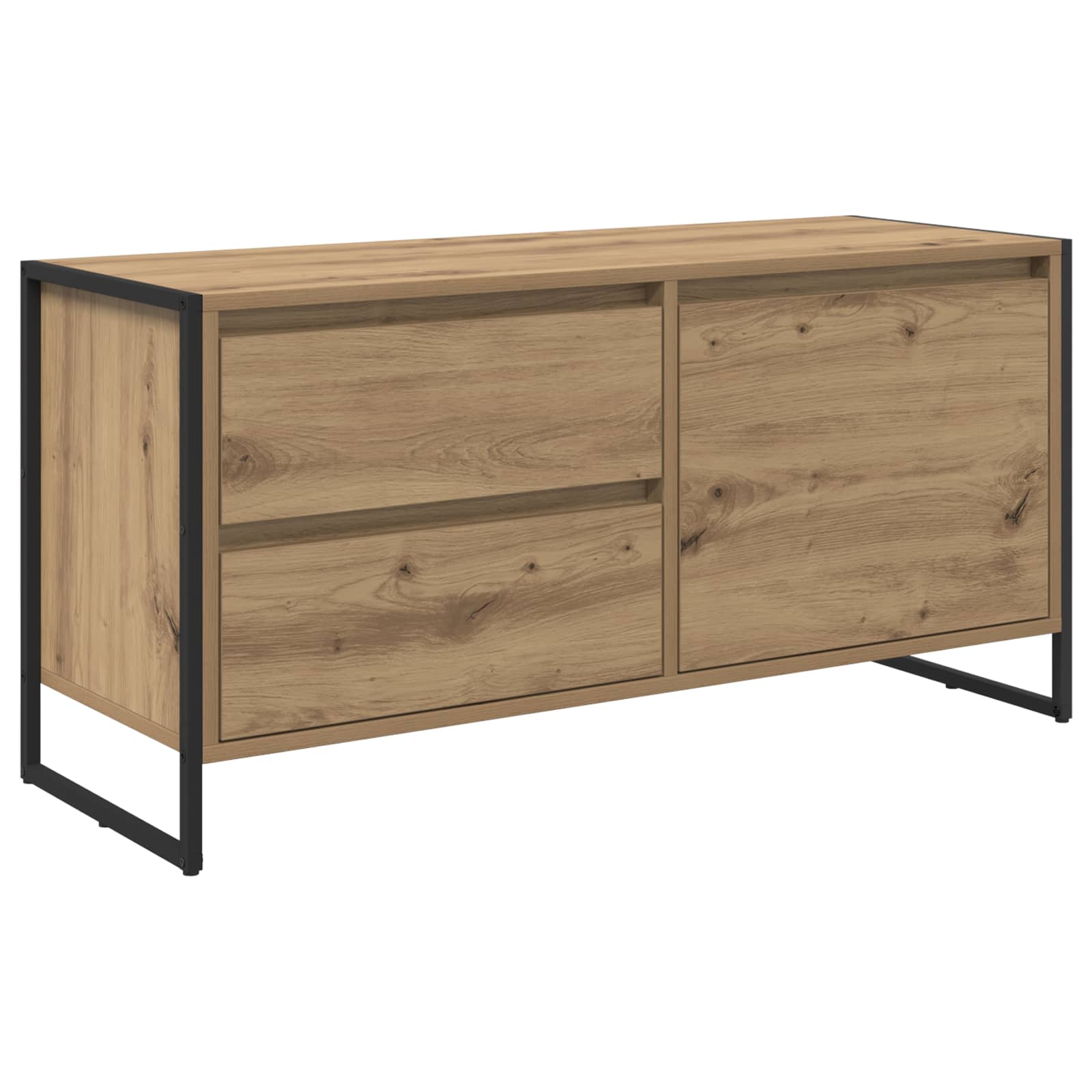 TV ormar s ladicama Umjetnička hrastovina 100 x 36 x 49.5 cm
