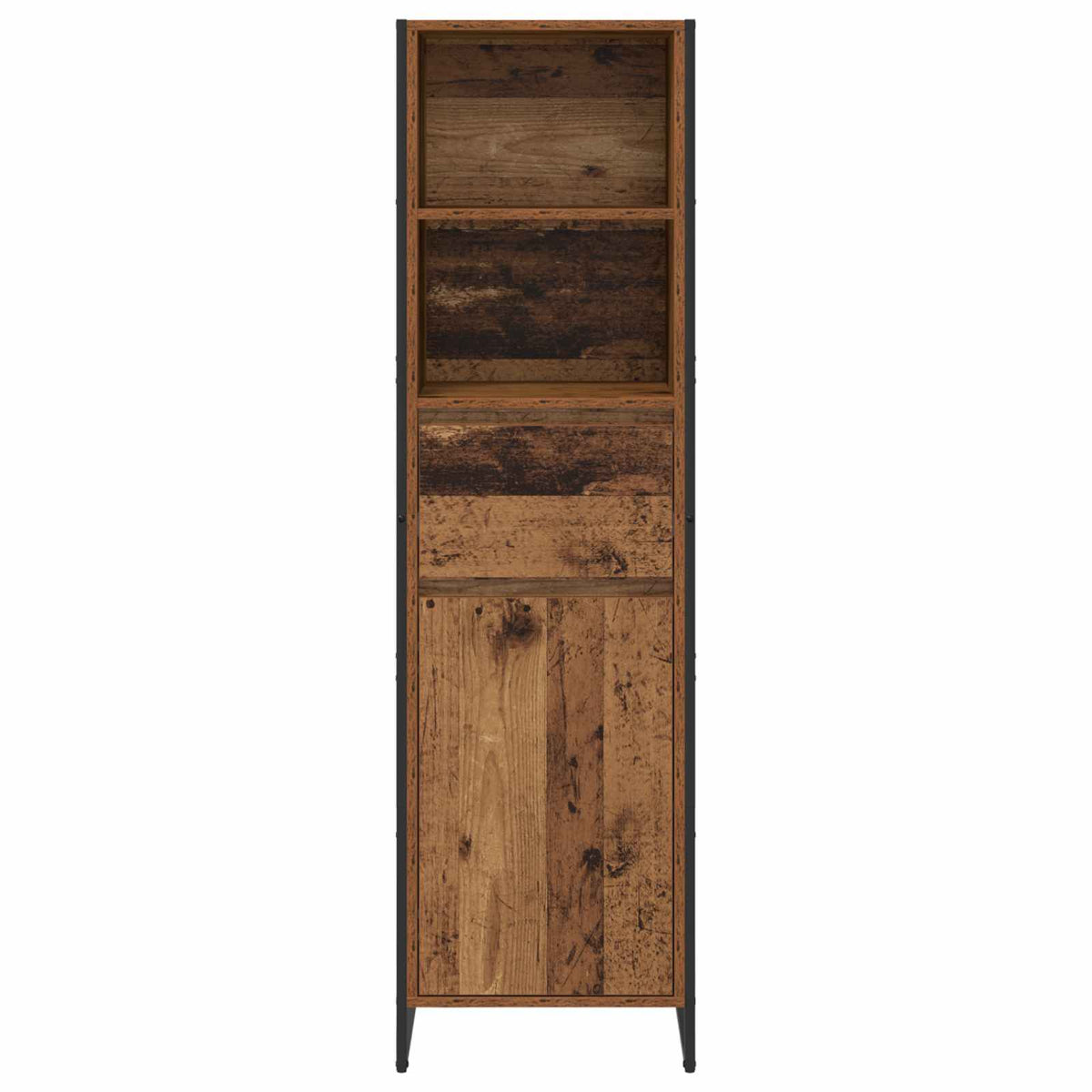 Ormarić za knjige s ladicama Staro drvo 43 x 36 x 150.5 cm