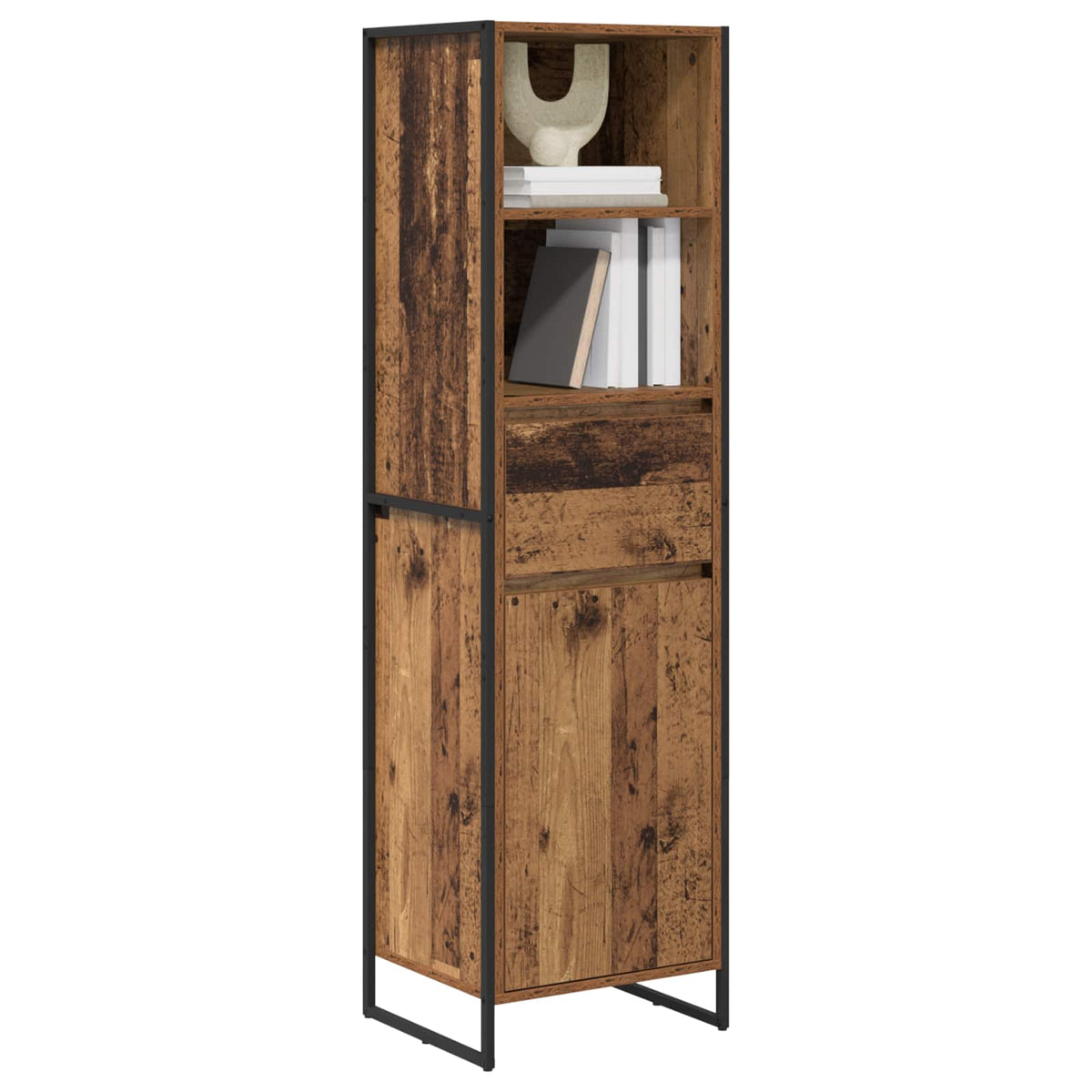 Ormarić za knjige s ladicama Staro drvo 43 x 36 x 150.5 cm