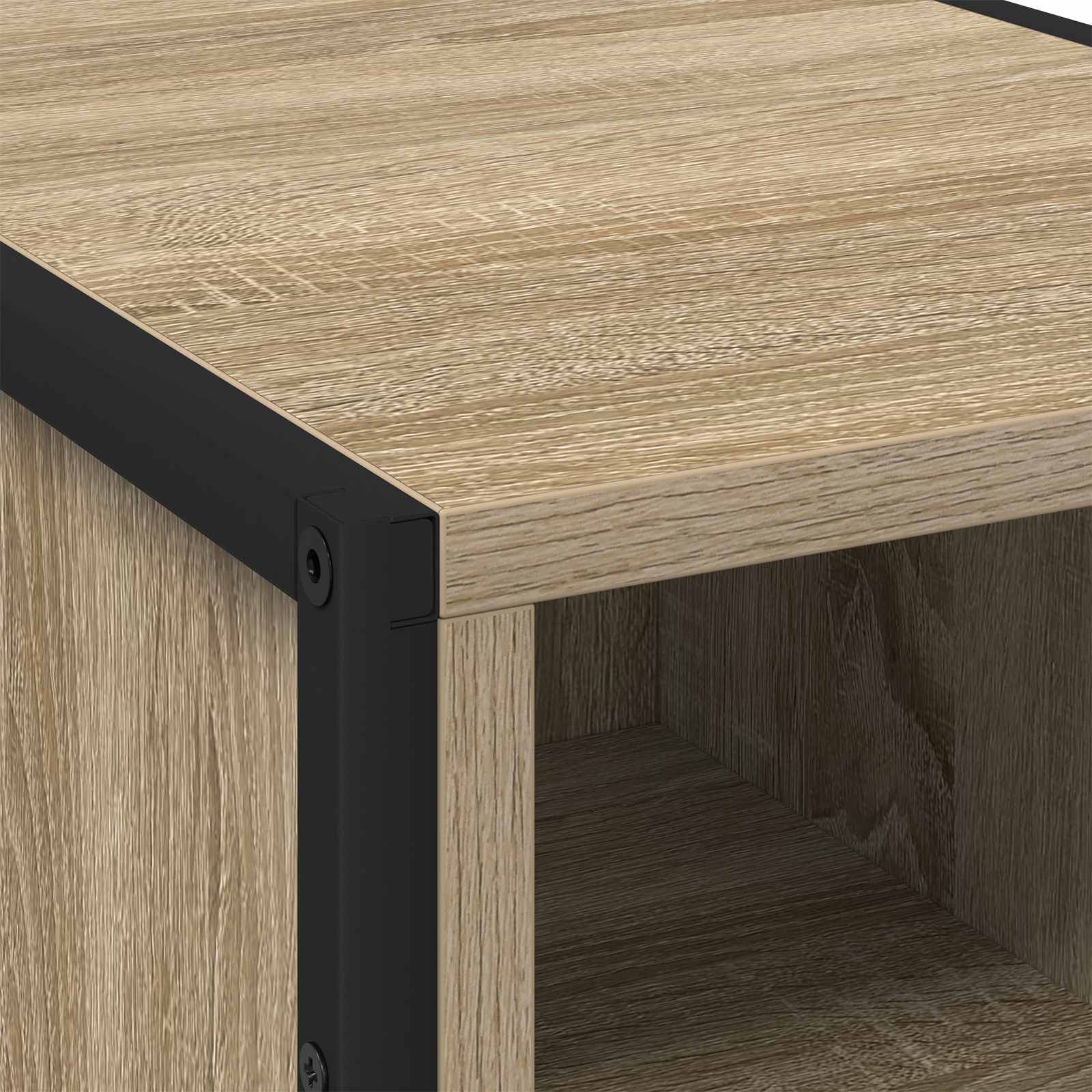 Noćni ormarić 2 pcs Sonoma 39.5 x 30 x 50 cm Konstruirano drvo