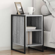 Noćni ormarić 2 pcs Siva Sonoma 39.5 x 30 x 50 cm