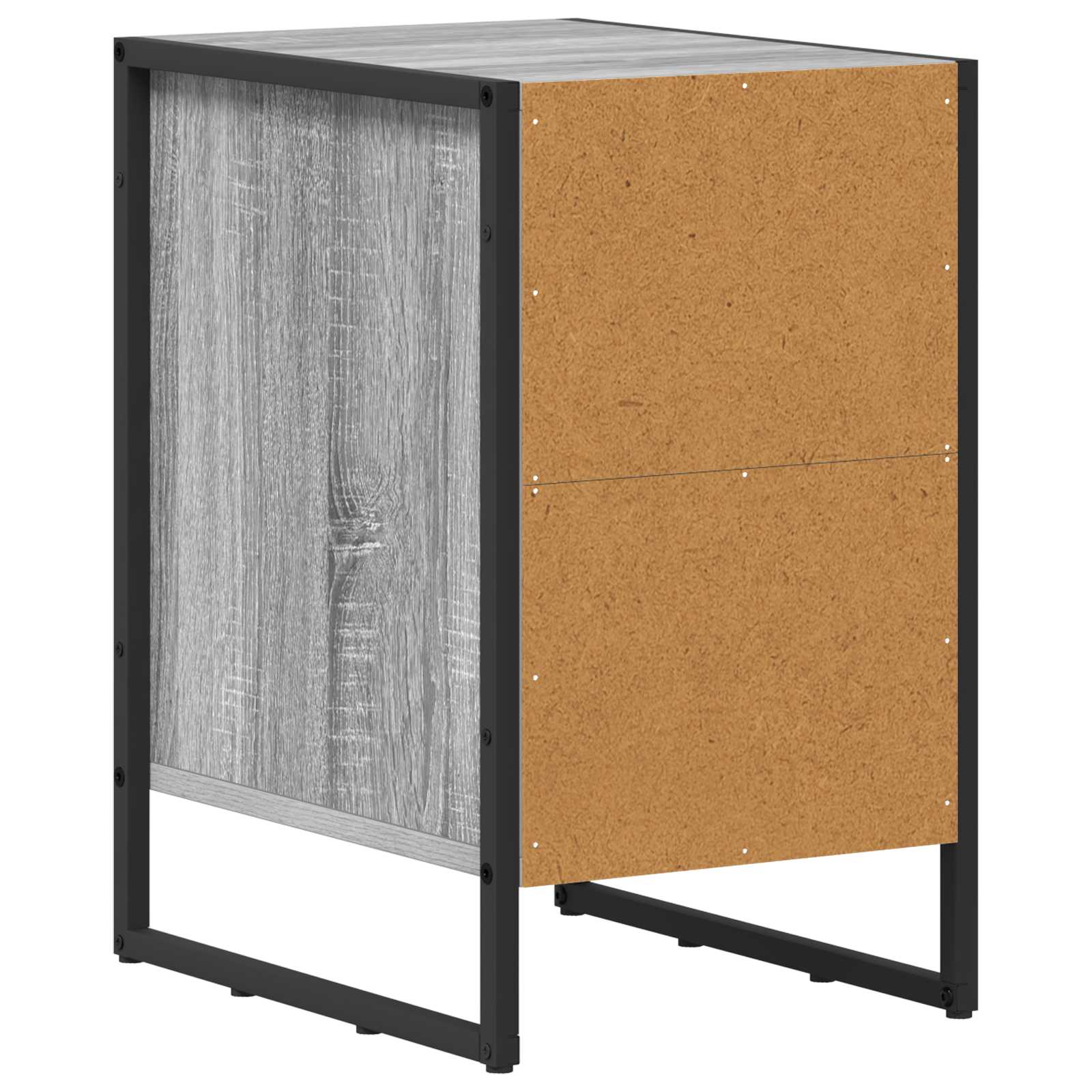 Noćni ormarić 2 pcs Siva Sonoma 39.5 x 30 x 50 cm