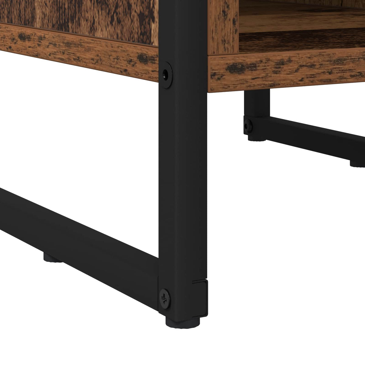 Noćni ormarić 2 pcs Staro drvo 39.5 x 30 x 50 cm