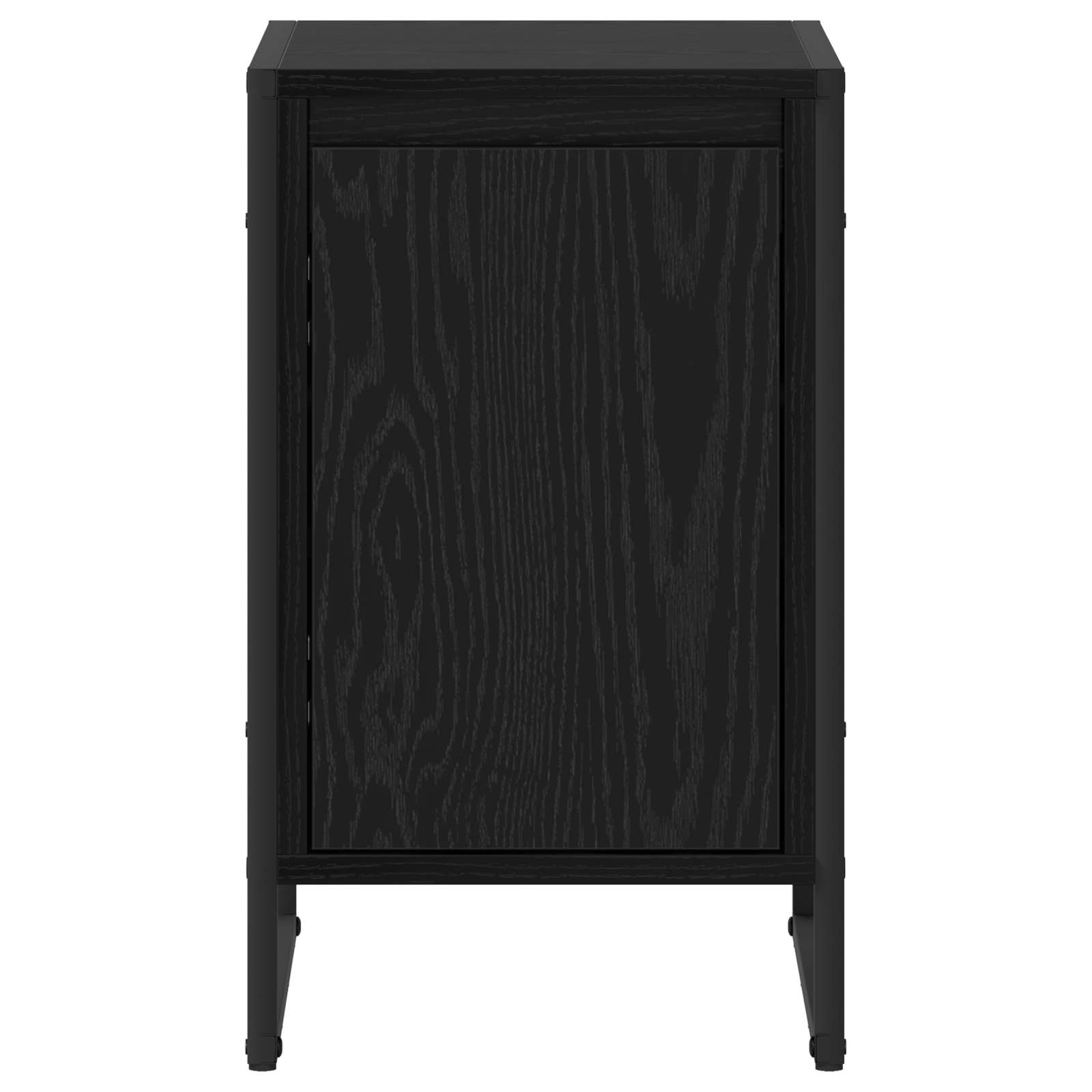 Noćni ormarić 2 pcs Crni hrast 39,5 x 30 x 50 cm