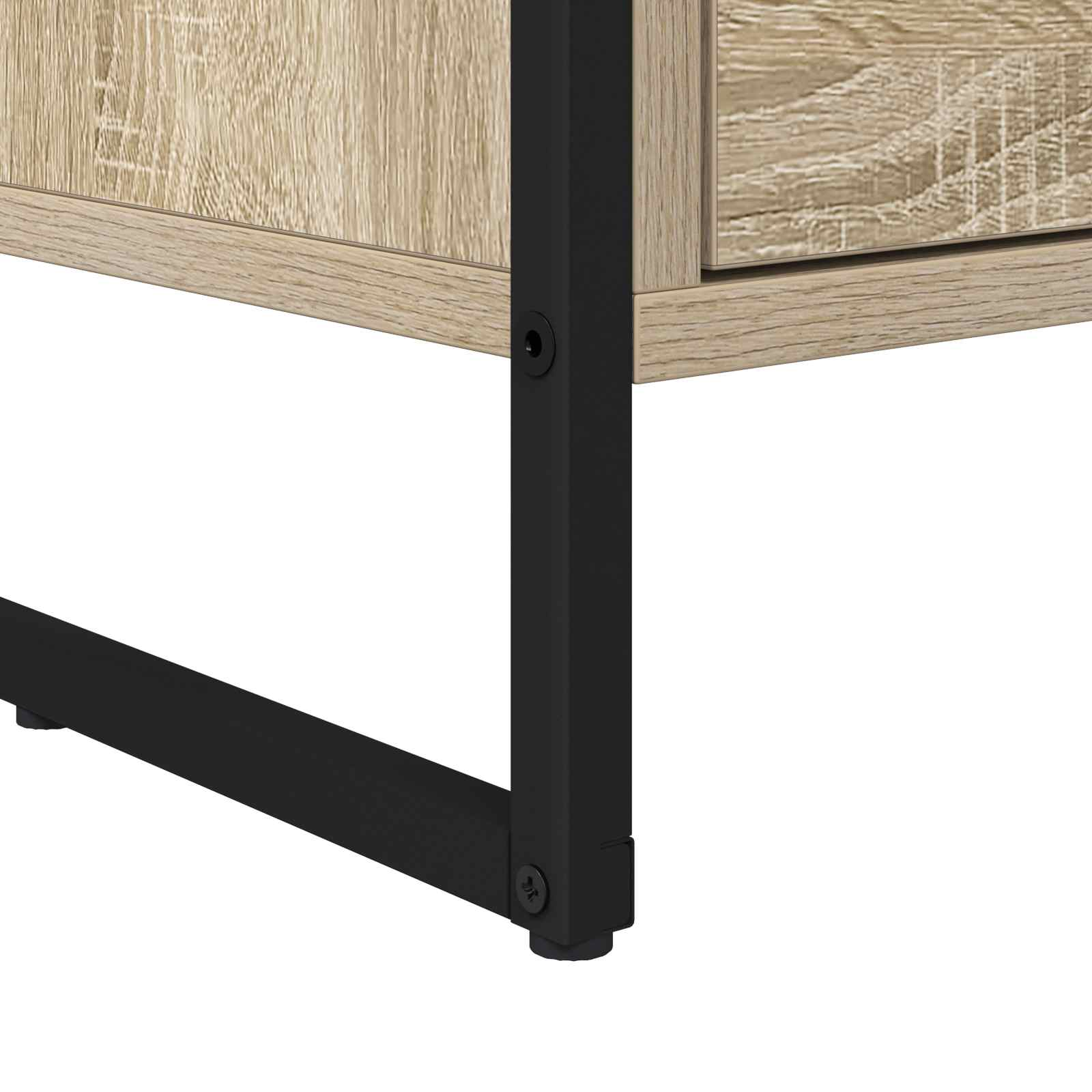 Noćni ormarić 2 pcs Sonoma 39,5 x 30 x 50 cm Konstruirano drvo