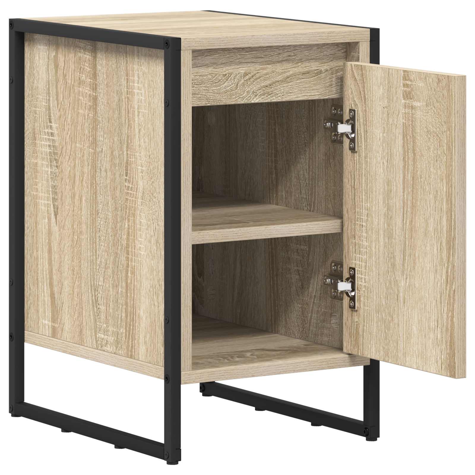 Noćni ormarić 2 pcs Sonoma 39,5 x 30 x 50 cm Konstruirano drvo
