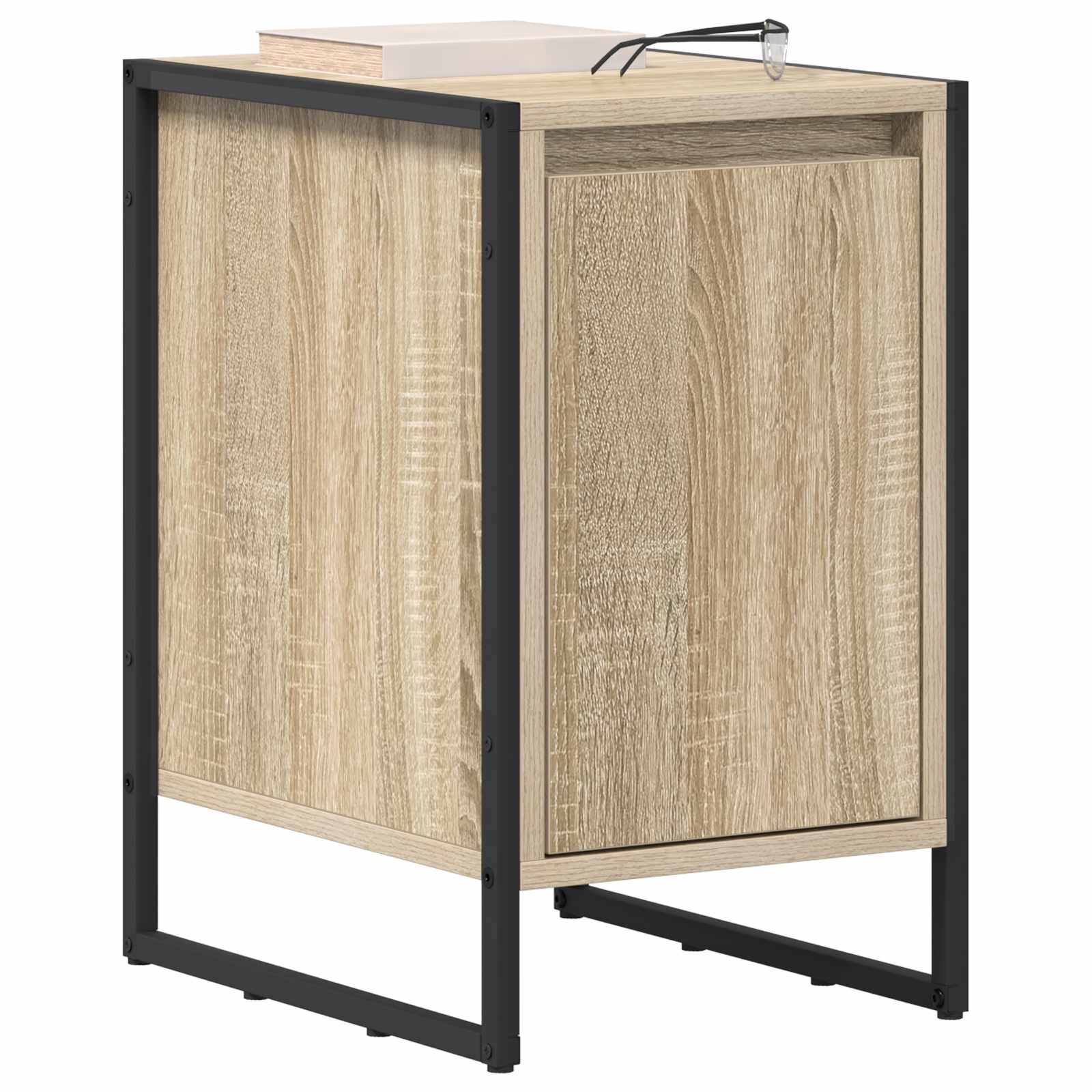 Noćni ormarić 2 pcs Sonoma 39,5 x 30 x 50 cm Konstruirano drvo