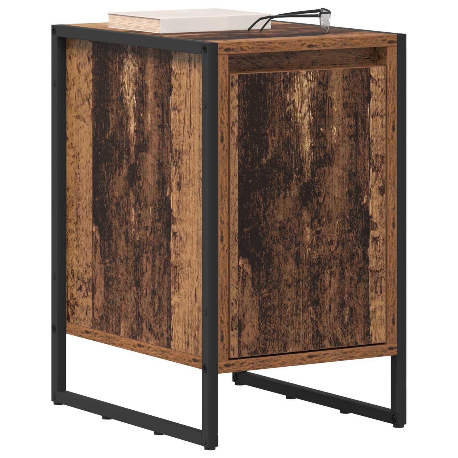 Noćni ormarić 2 pcs Staro drvo 39,5 x 30 x 50 cm