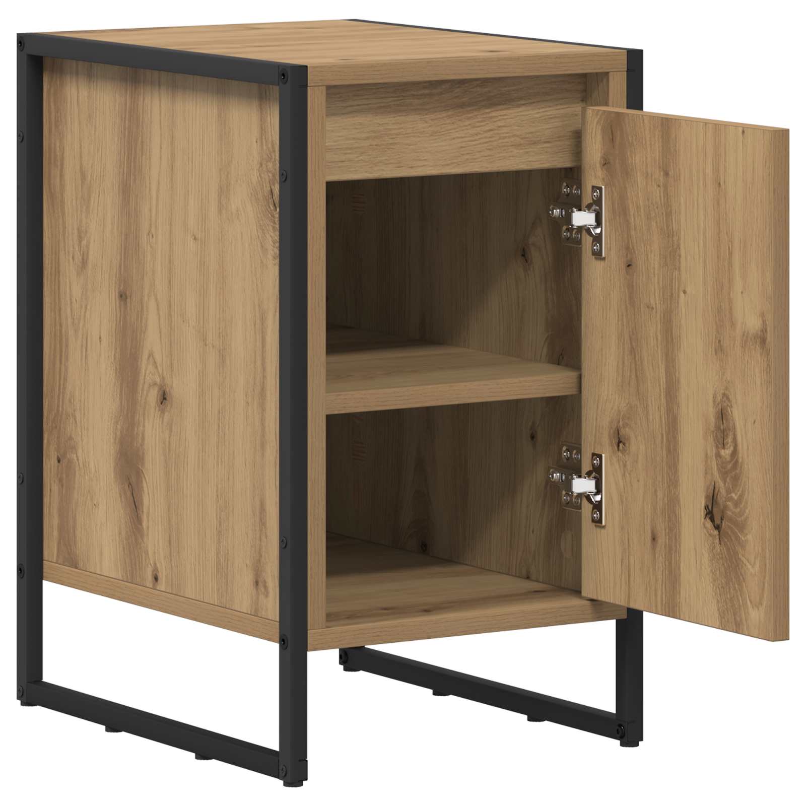 Noćni ormarić 2 pcs Umjetnička hrastovina 39,5 x 30 x 50 cm